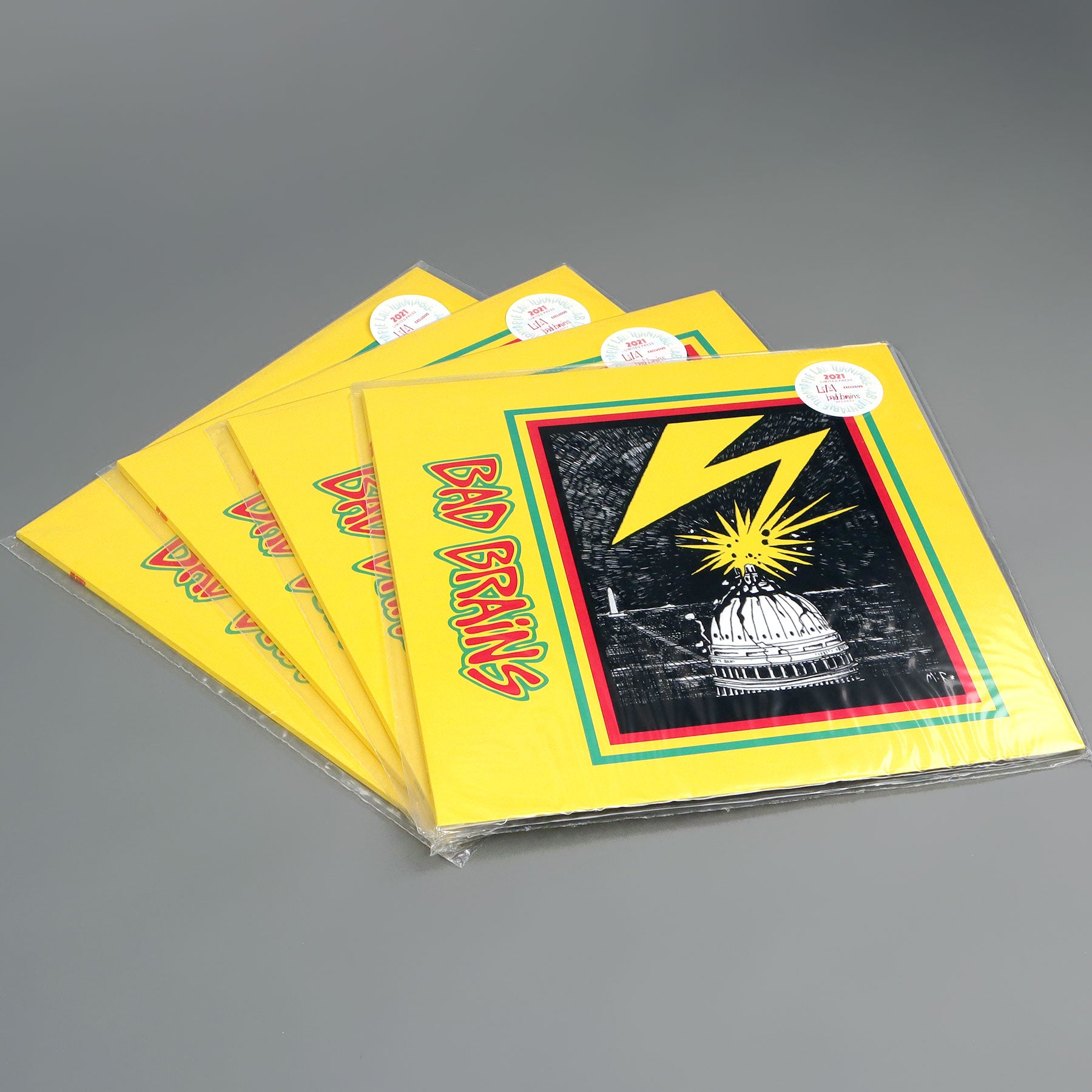 Bad Brains: Self-Titled Debut LP (Colored Vinyl) - Turntable Lab Exclusive, Limited to 800 Copies