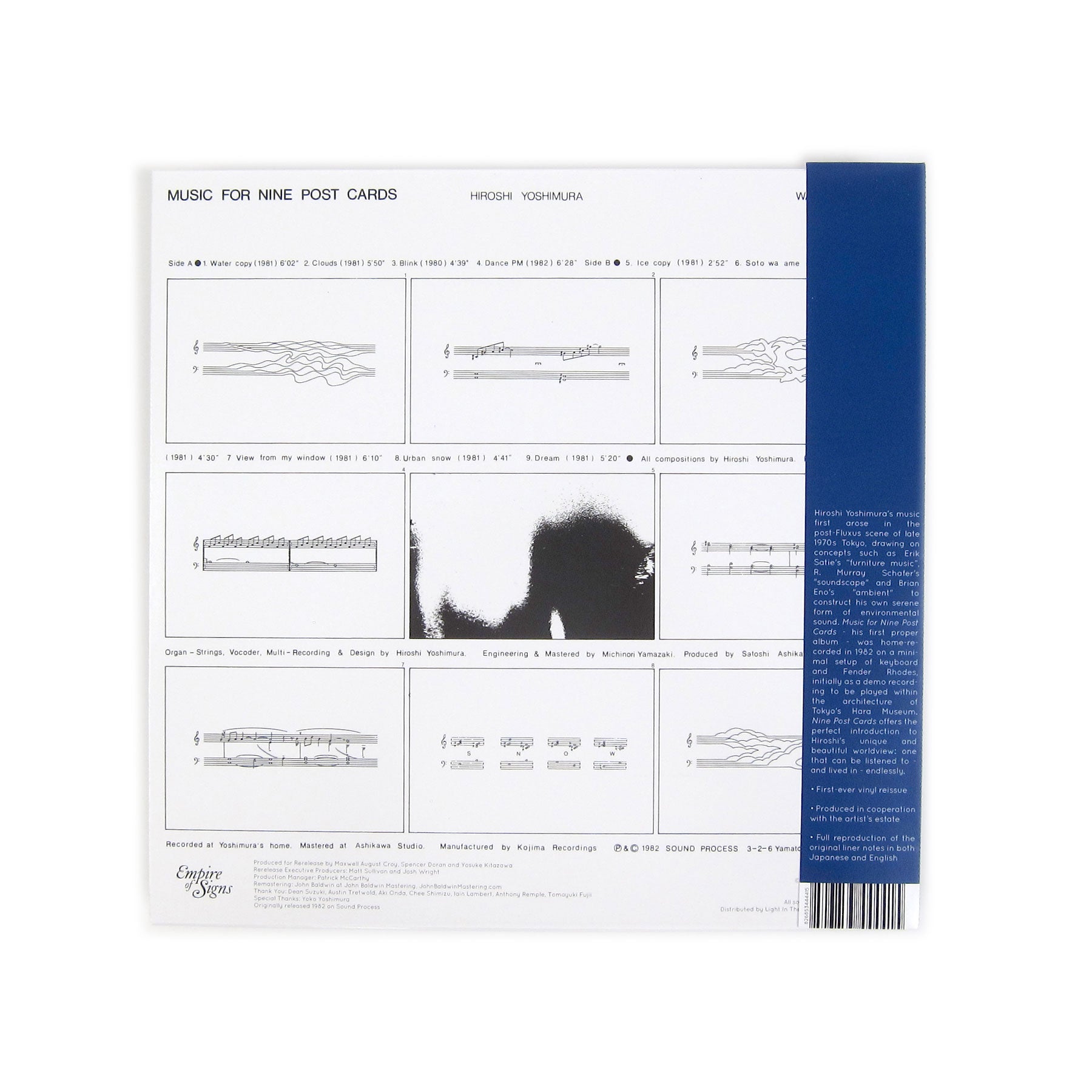 Hiroshi Yoshimura: Music For Nine Post Cards - Clear Colored Vinyl LP (2020 Repress)