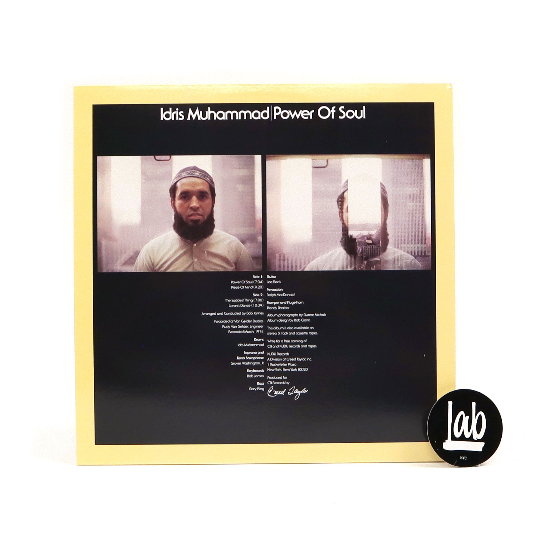 Idris Muhammad's Soulful Power Vinyl LP - Kudu 2021 Release