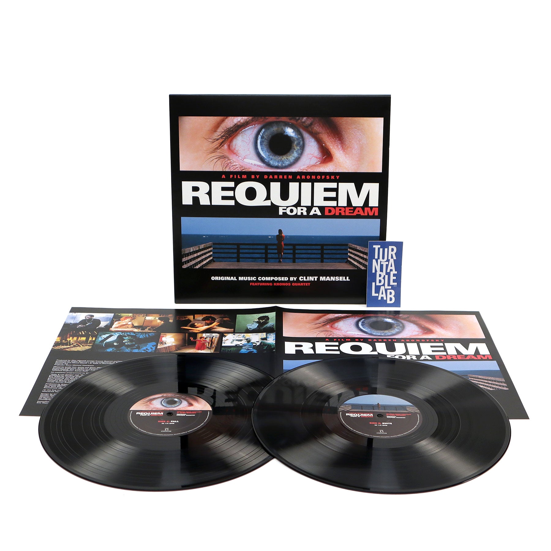 Hot! Clint Mansell & Kronos Quartet: Requiem For A Dream 2LP Vinyl Soundtrack