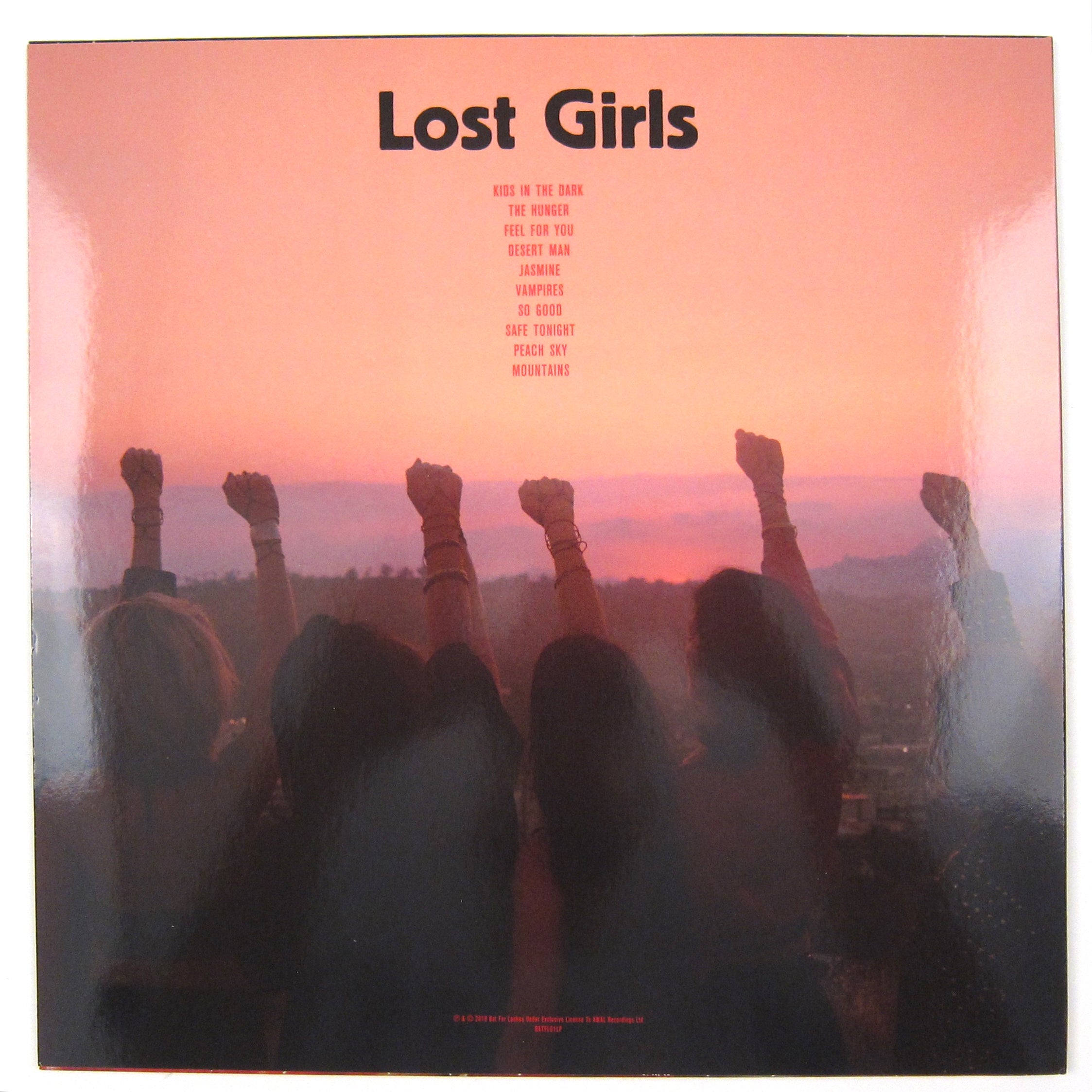 Bat For Lashes - Lost Girls Indie Exclusive Pink - Splatter Colored Vinyl LP