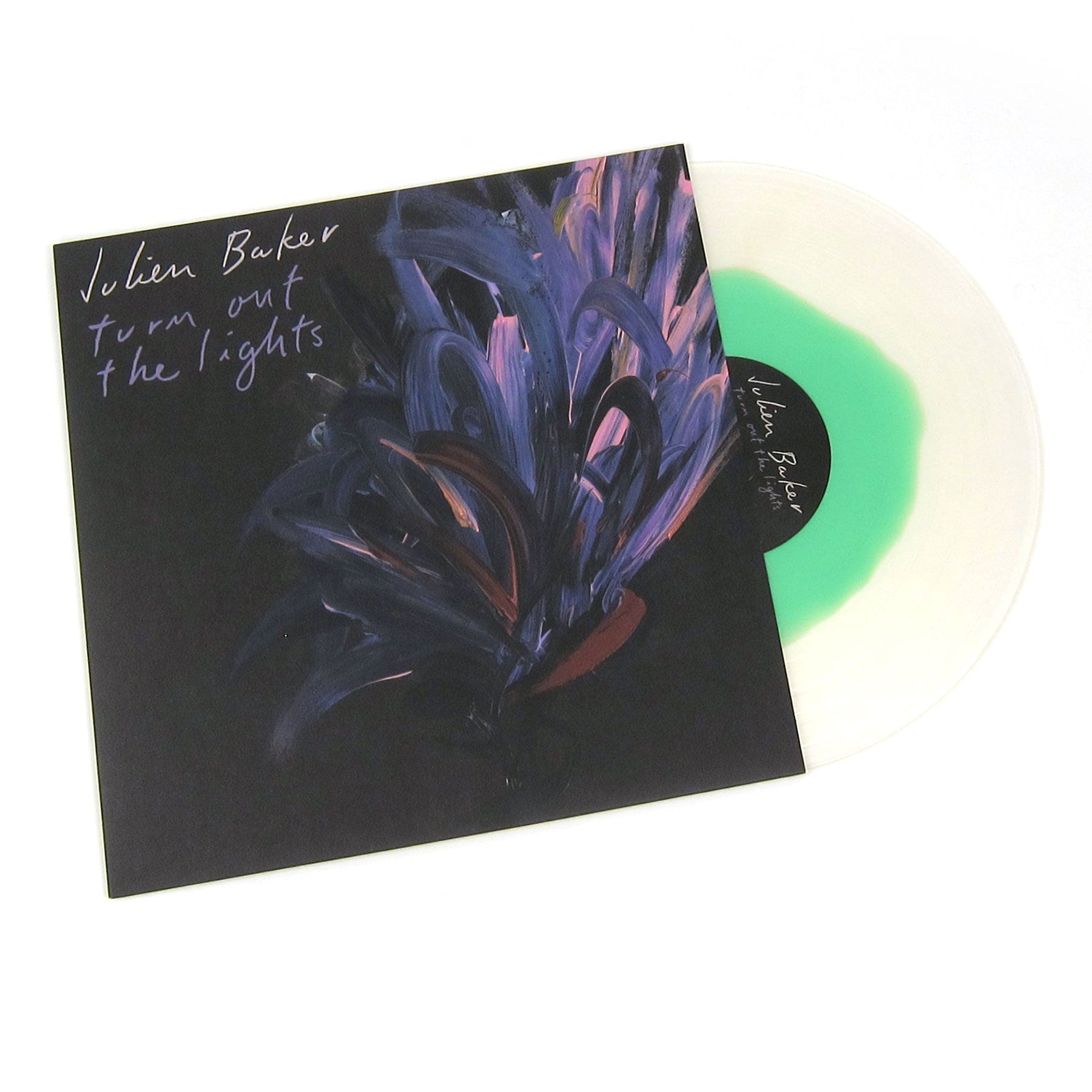 Limited Edition: Julien Baker's Turn Out The Lights Vinyl LP in Clear & Green Colored Wax