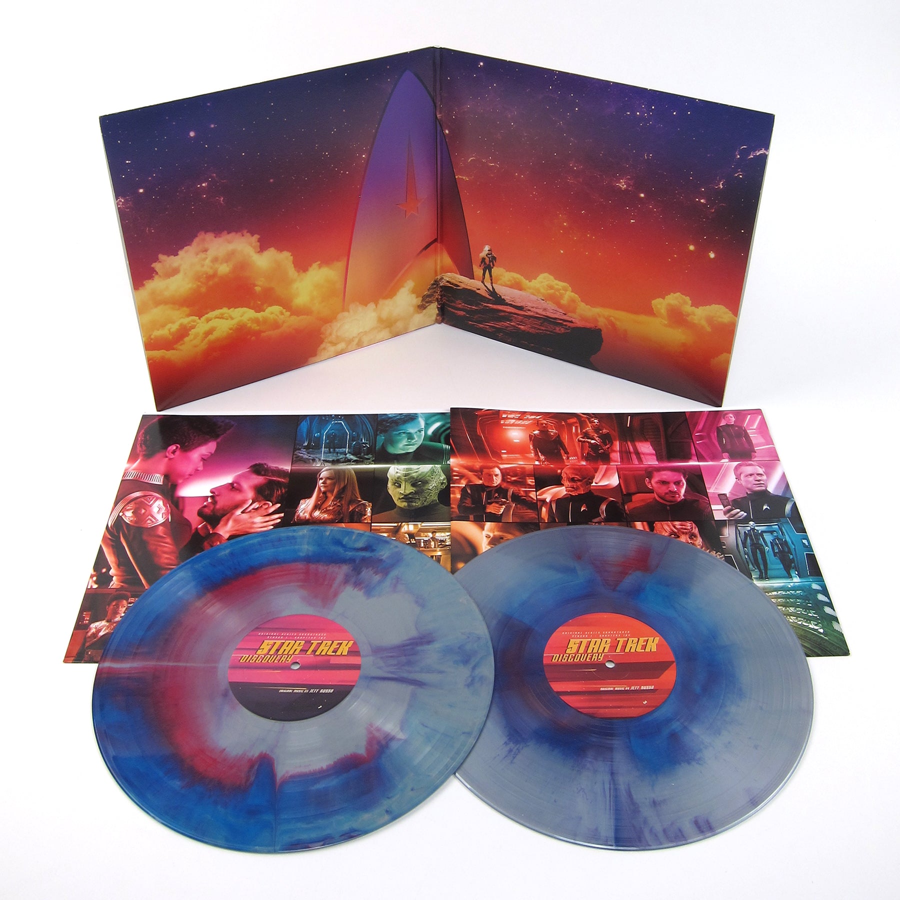 Limited Offer! Jeff Russo's Star Trek - Discovery 2LP Vinyl in Colored Intergalactic Design