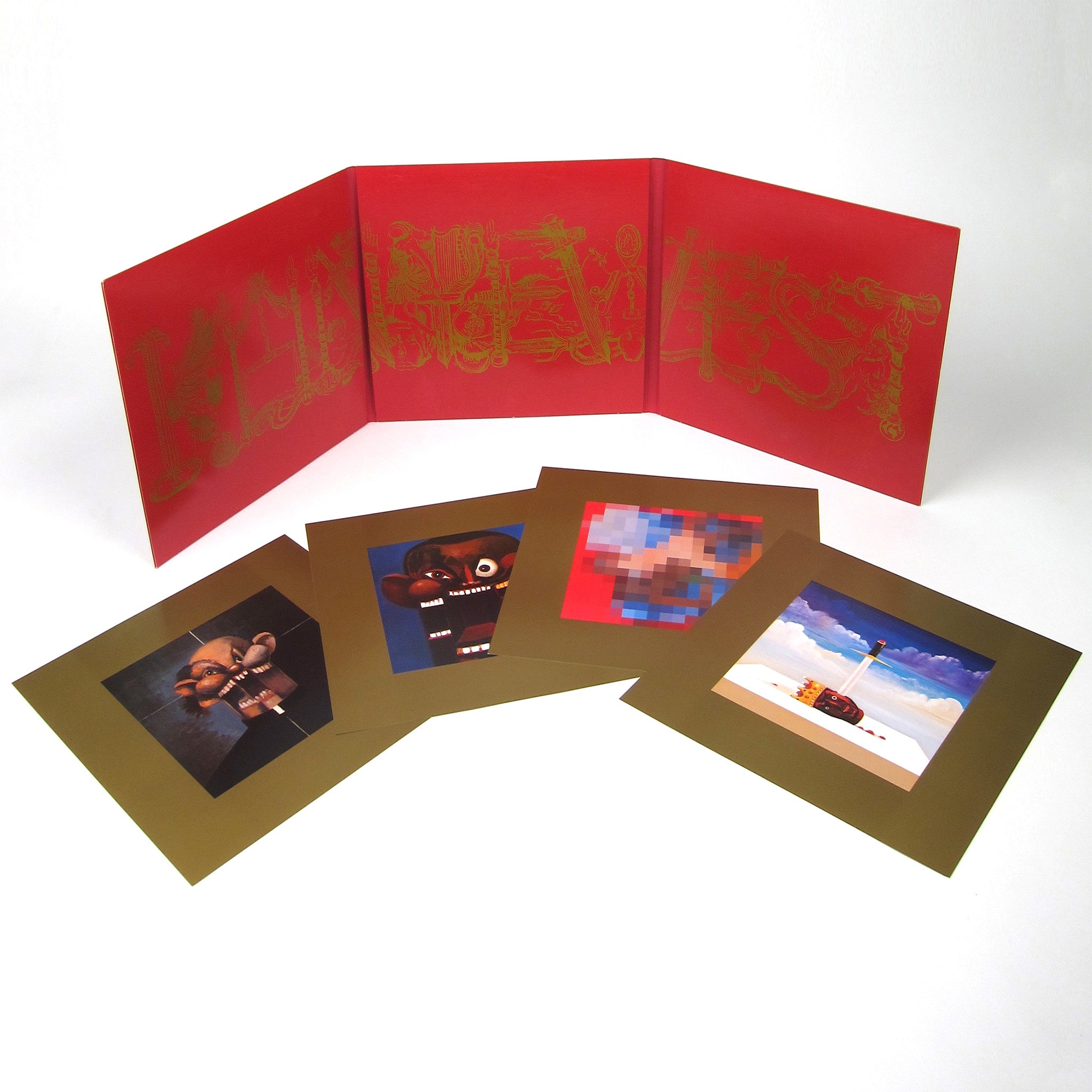Limited Edition: Kanye West's My Beautiful Dark Twisted Fantasy 3LP Vinyl