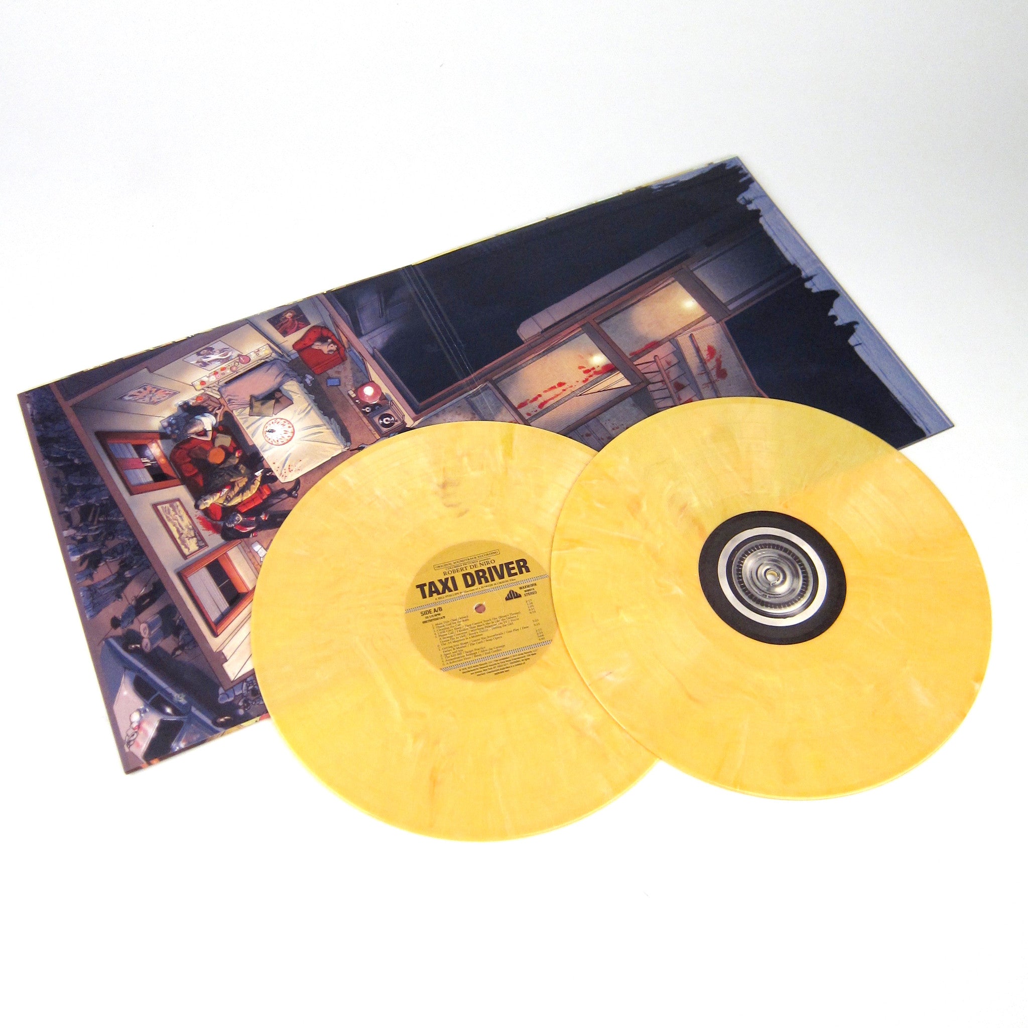 180g Colored Vinyl 2LP: Dave Blume & Bernard Herrmann's Taxi Driver Soundtrack