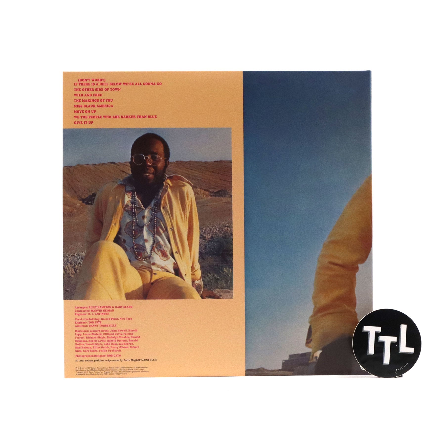 Limited Edition: Curtis Mayfield's 'Curtis' on Blue Vinyl LP