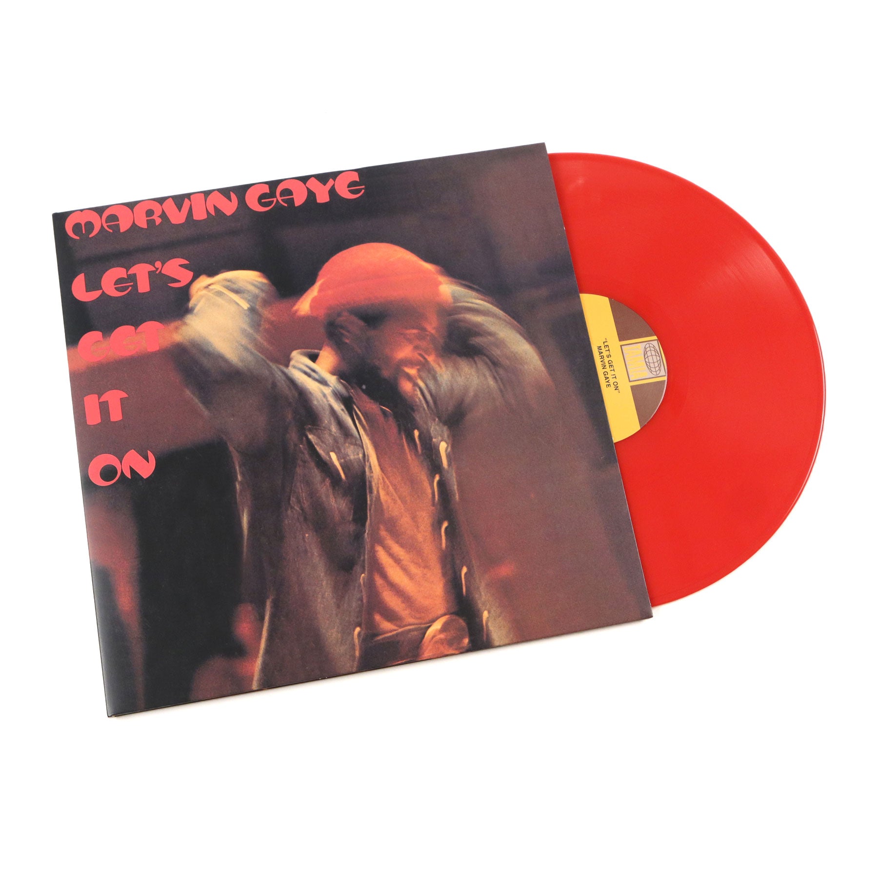 Marvin Gaye's 50th Anniversary 'Let's Get It On' Red Colored Vinyl LP