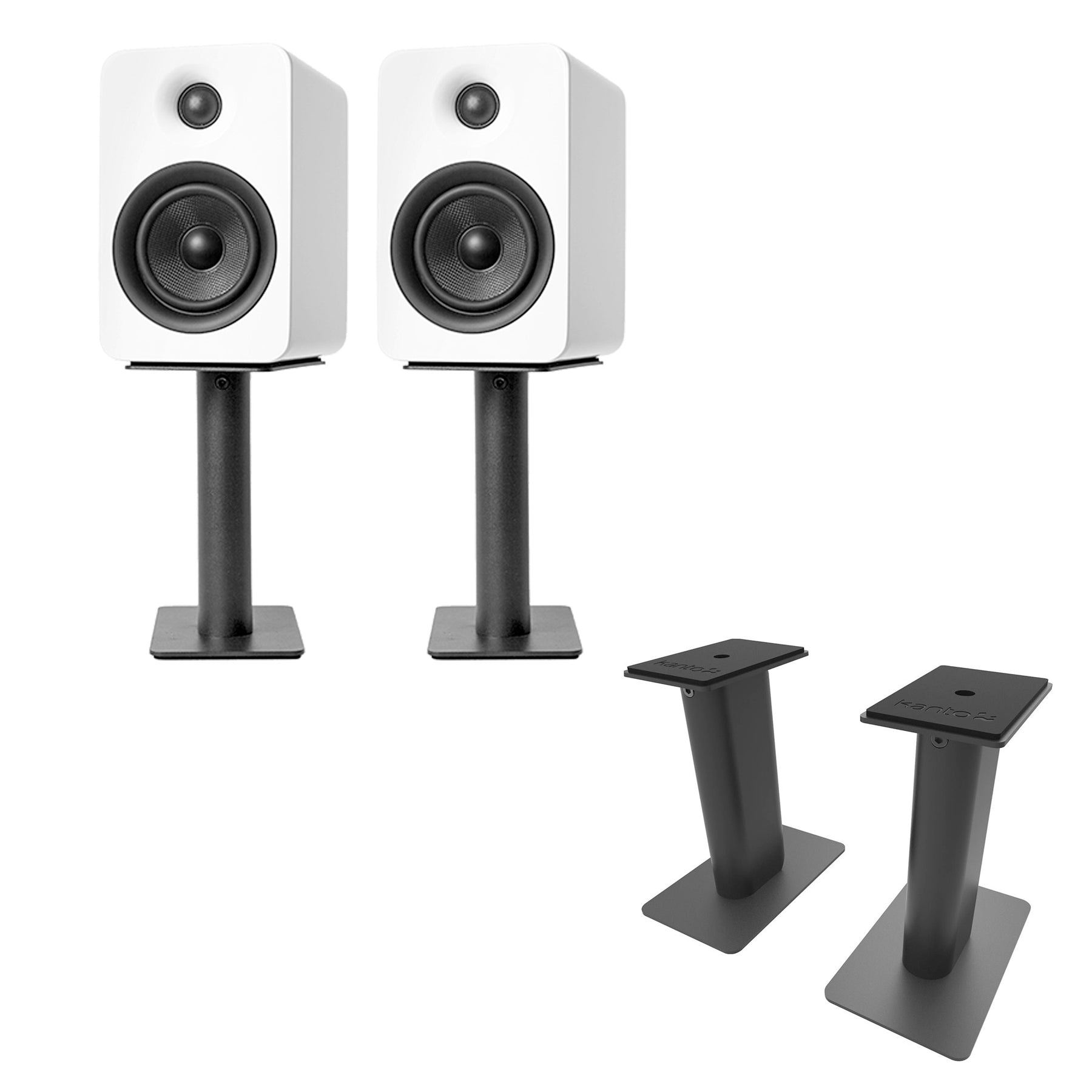 Hot Deal: Kanto SP9 Desktop Speaker Stands for YU2/YU4 - 9 Inches Tall, Black Pair