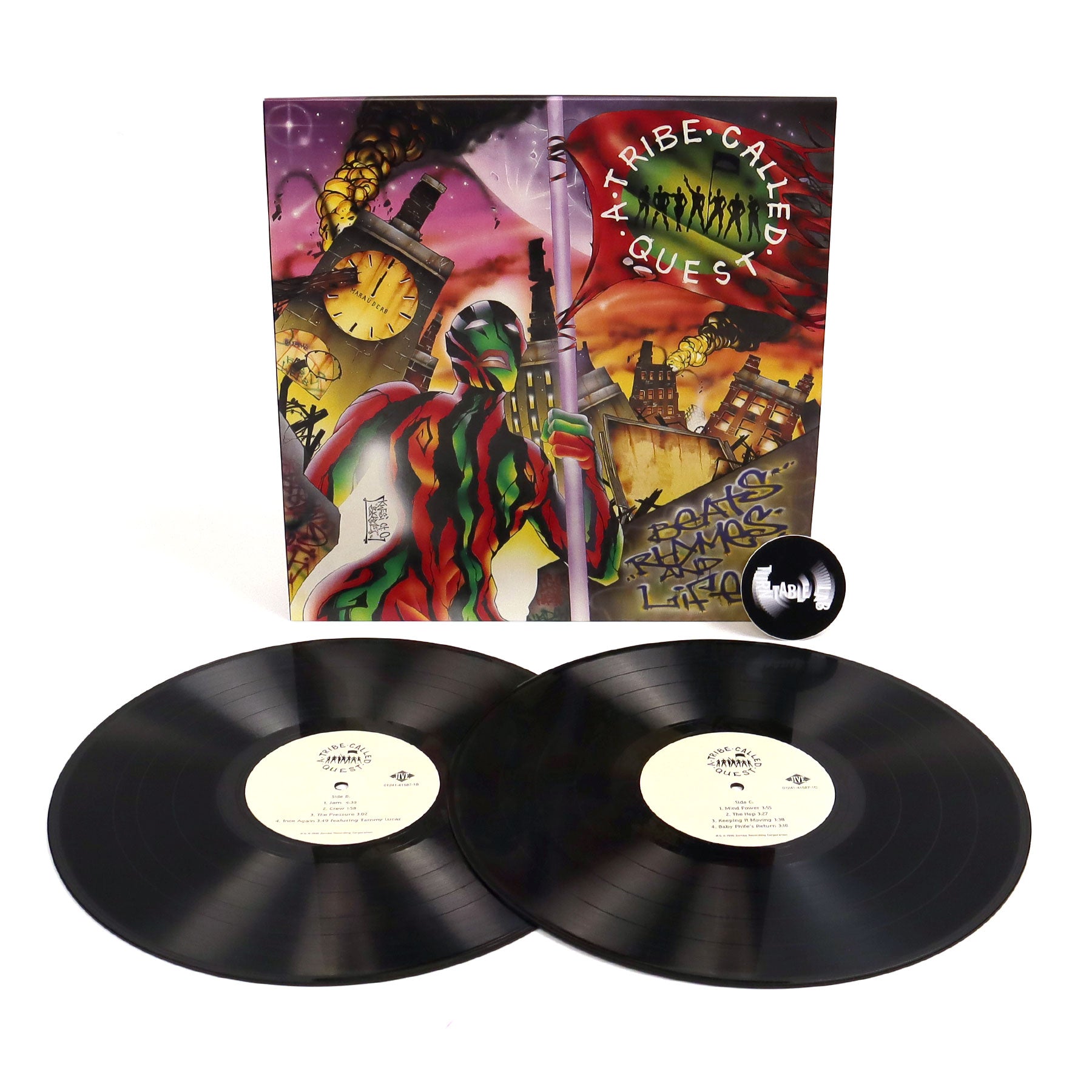 A Tribe Called Quest: Beats Rhymes & Life 2LP Vinyl - Must - Have Album!
