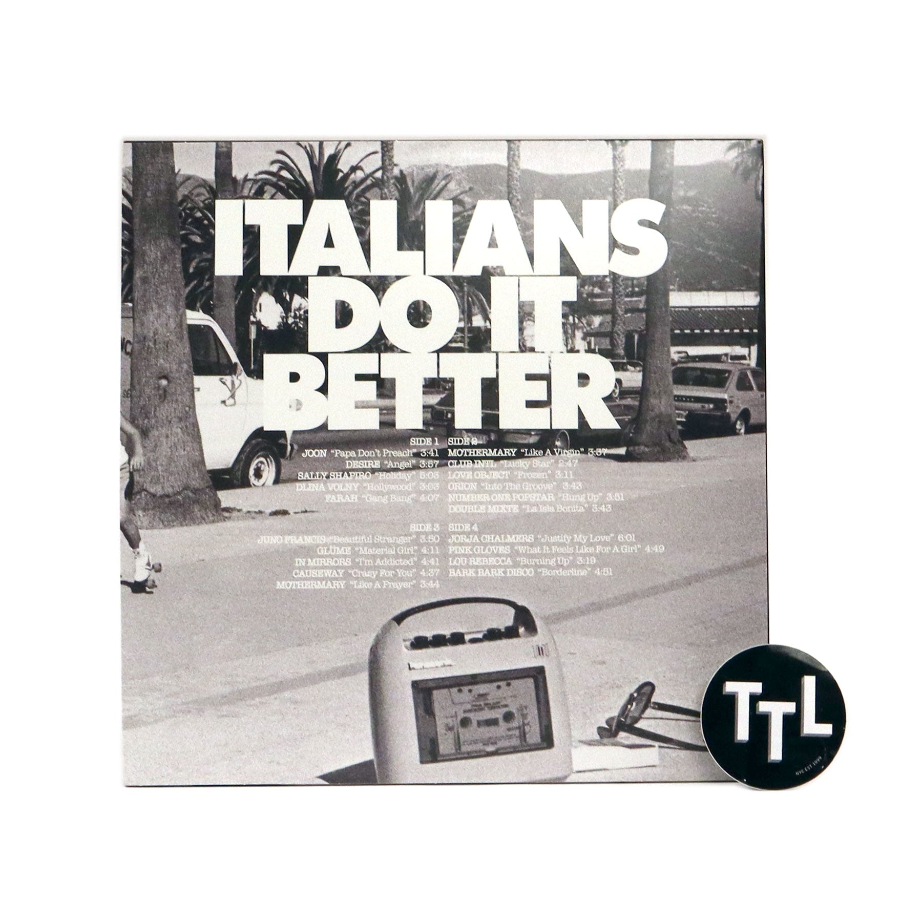 Italians Do It Better: Madonna Covers 2LP Blue Vinyl - 2 Per Customer Limit
