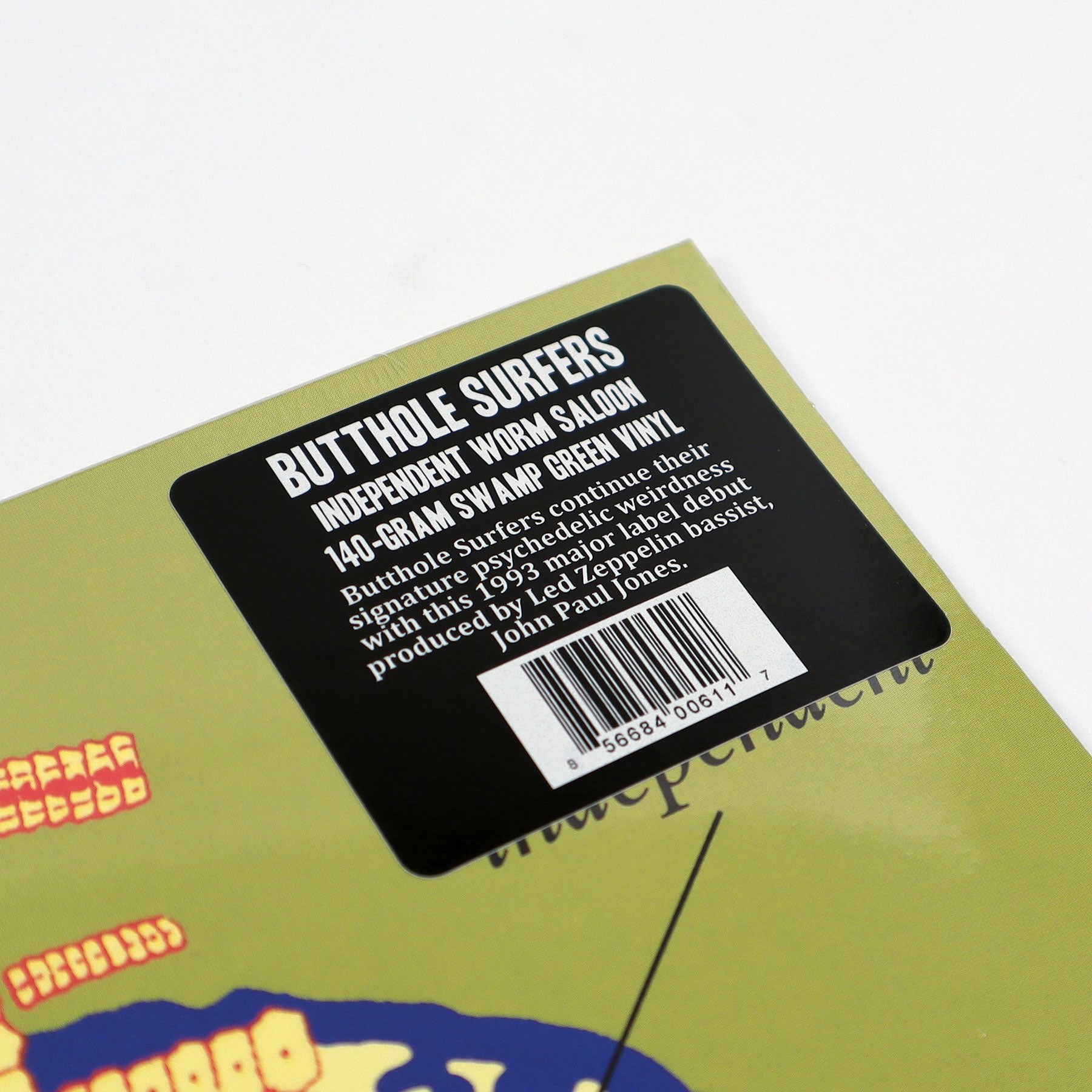 Hot Deal! Butthole Surfers - Independent Worm Saloon Vinyl LP (Swamp Colored)