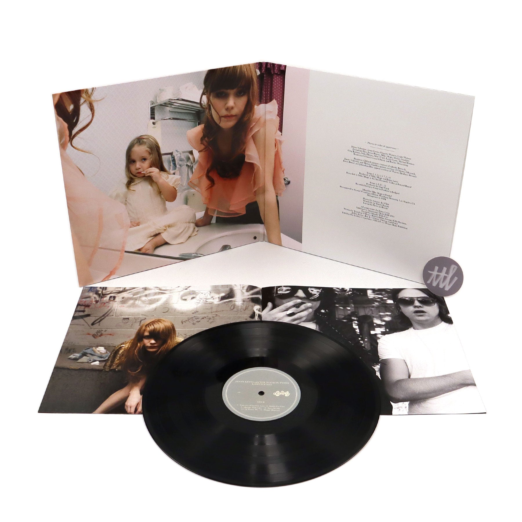 Limited Edition 180g Vinyl LP: Jenny Lewis & The Watson Twins' Rabbit Fur Coat