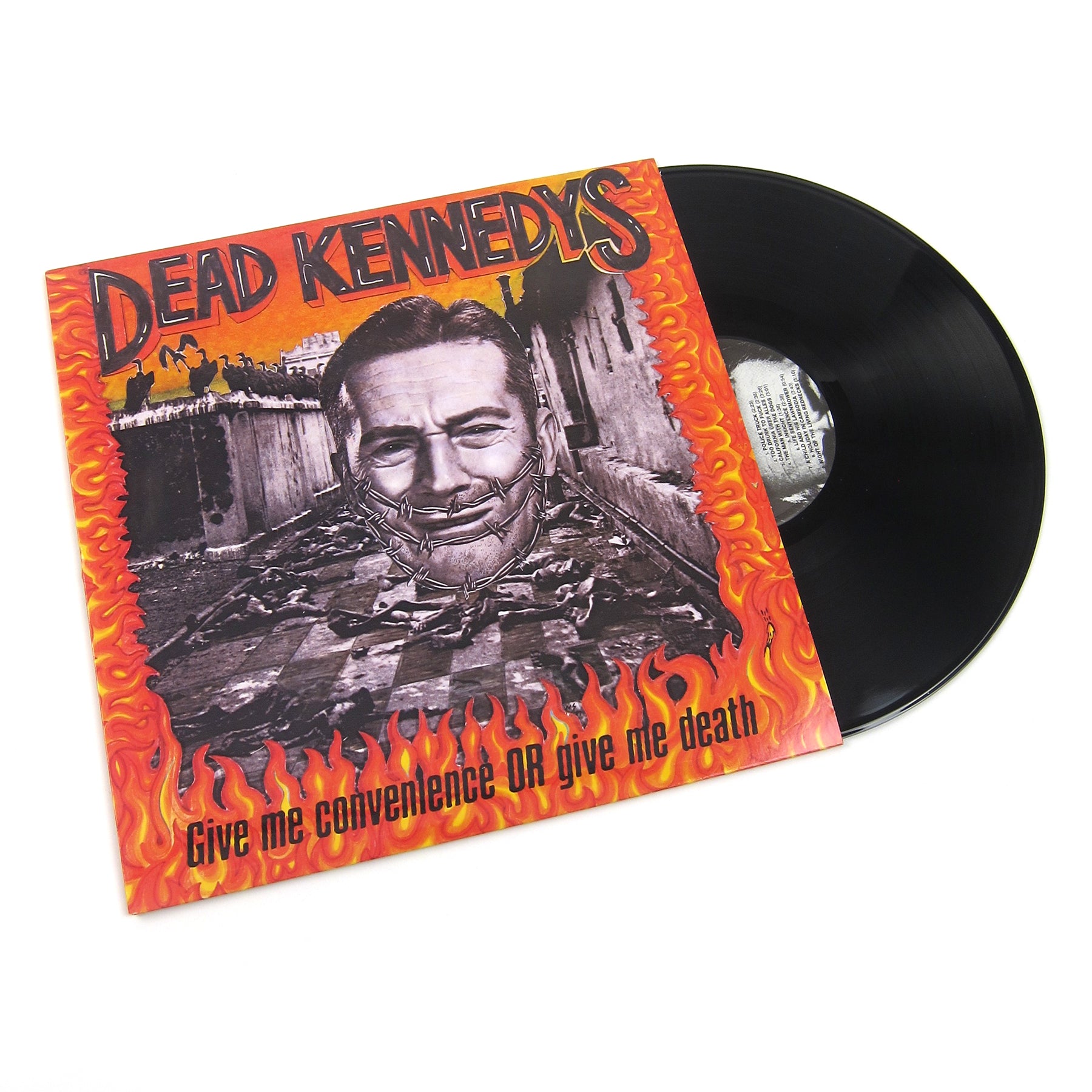 Dead Kennedys 'Give Me Convenience Or Give Me Death' Remastered Black Vinyl LP