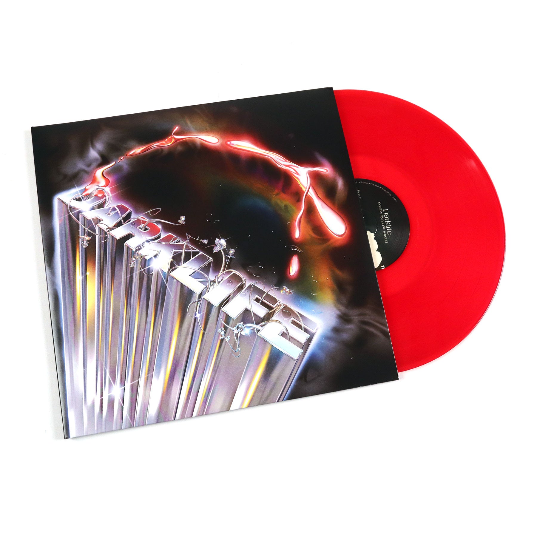 Death's Dynamic Shroud: Darklife 2LP Colored Transparent Red Vinyl (Limited Edition)
