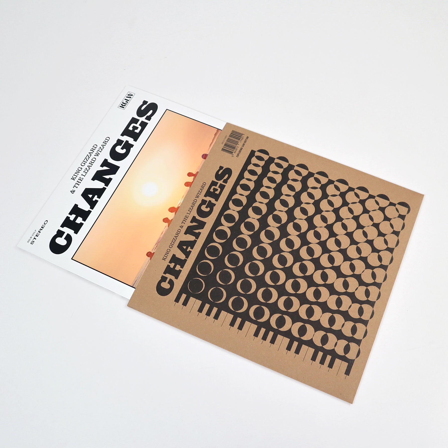 Limited Edition 180g Vinyl LP: King Gizzard And The Lizard Wizard's Changes - Exploding Sun Edition