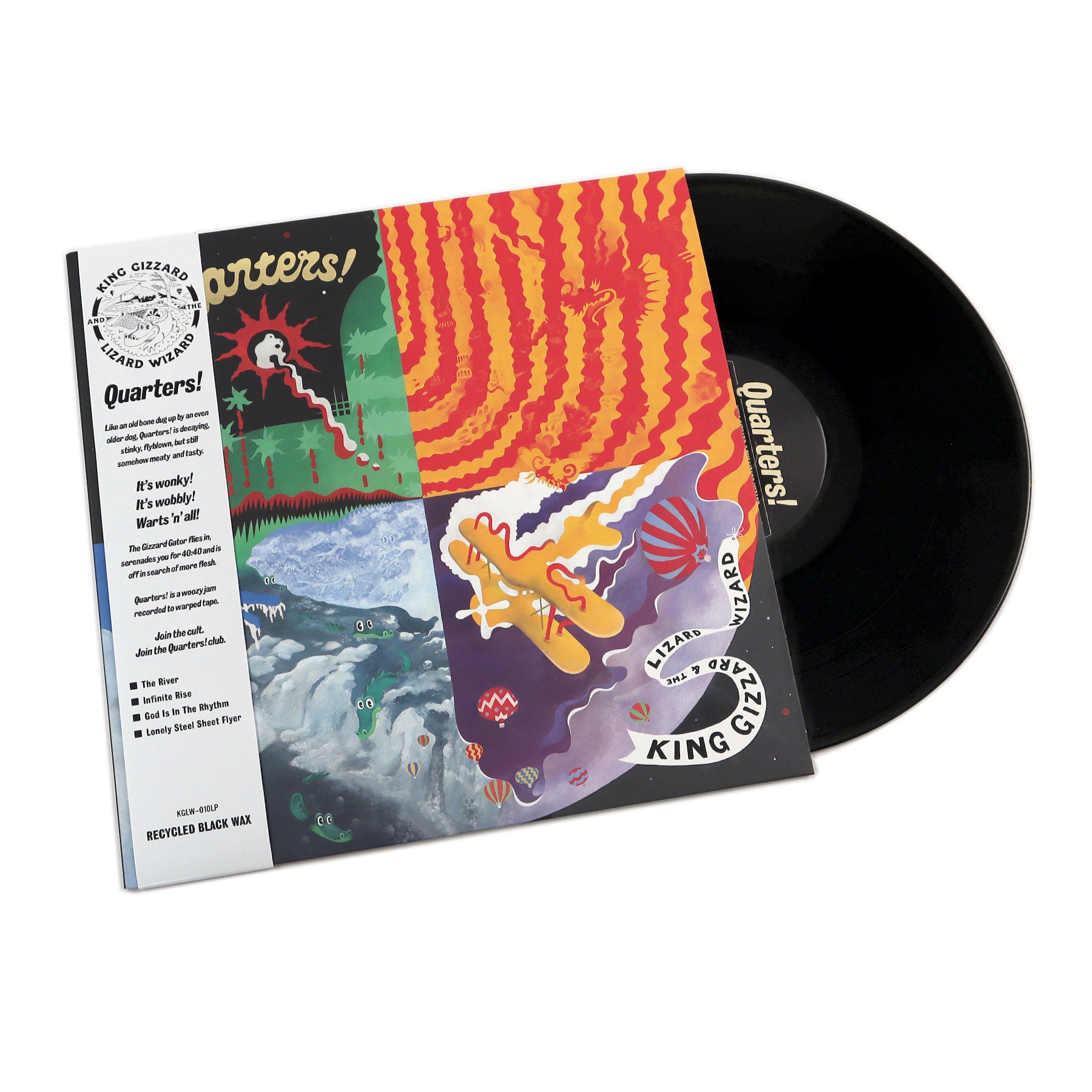 King Gizzard And The Lizard Wizard: Quarters! Eco-Friendly Vinyl LP 2015 Release