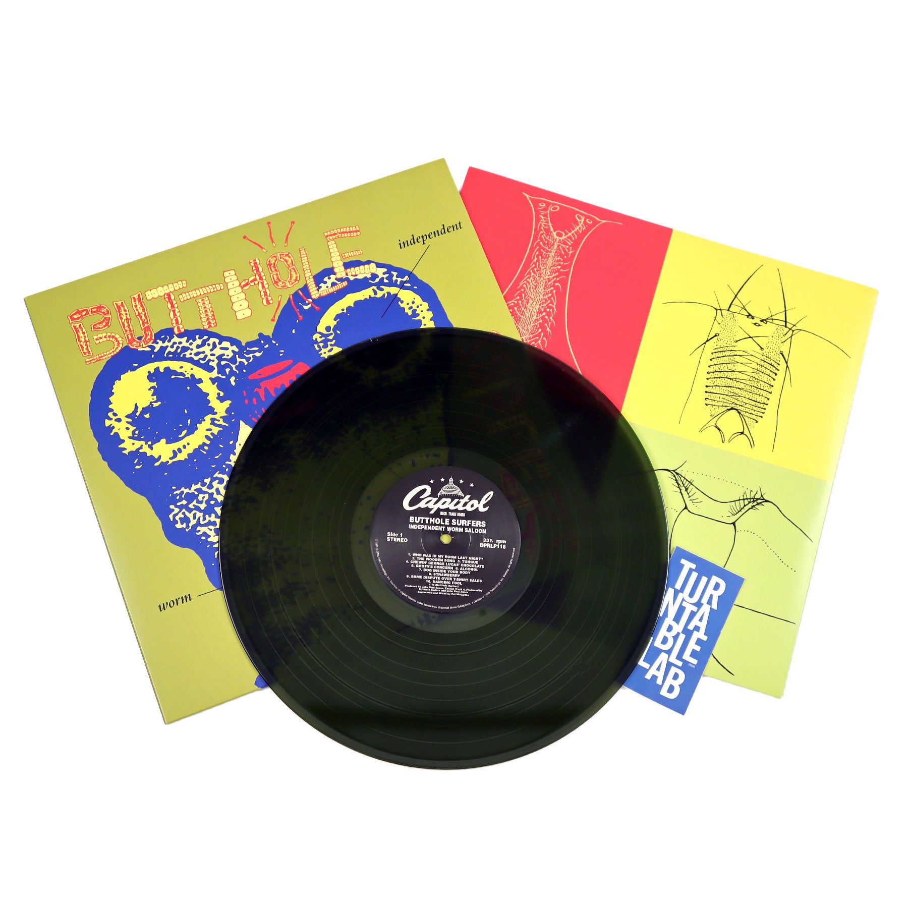 Hot Deal! Butthole Surfers - Independent Worm Saloon Vinyl LP (Swamp Colored)