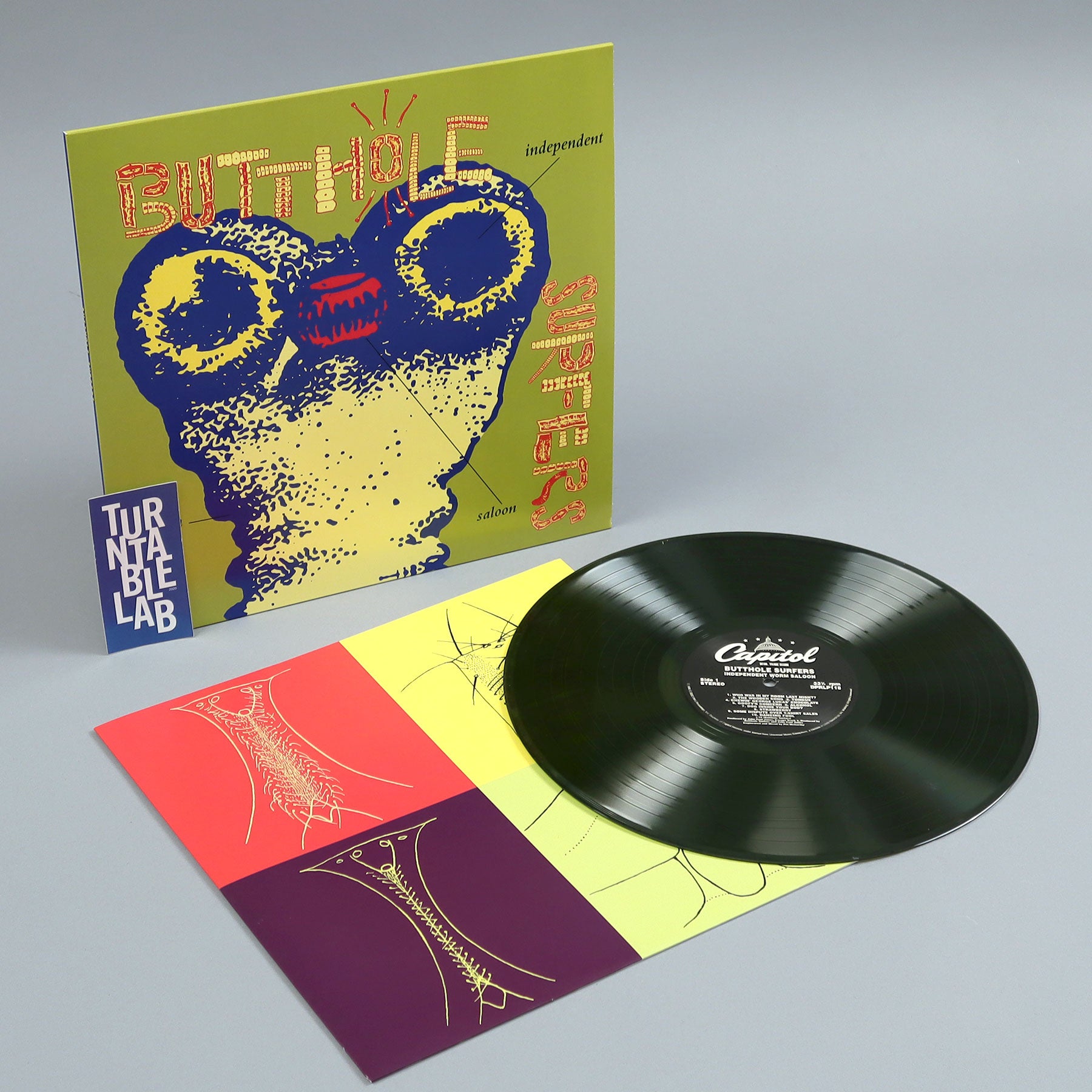 Hot Deal! Butthole Surfers - Independent Worm Saloon Vinyl LP (Swamp Colored)