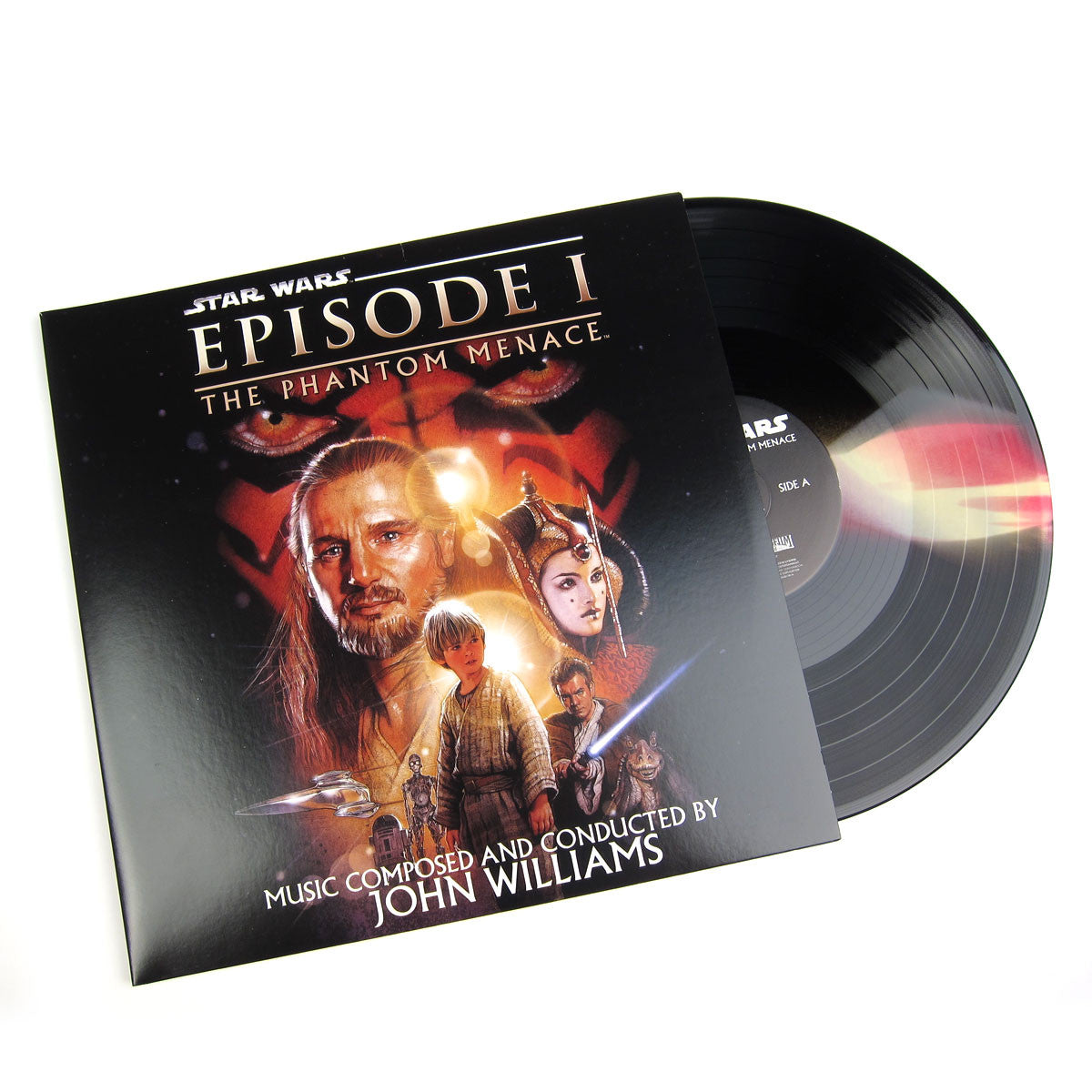 John Williams' Star Wars: The Phantom Menace Darth Maul Colored 2LP Vinyl Soundtrack