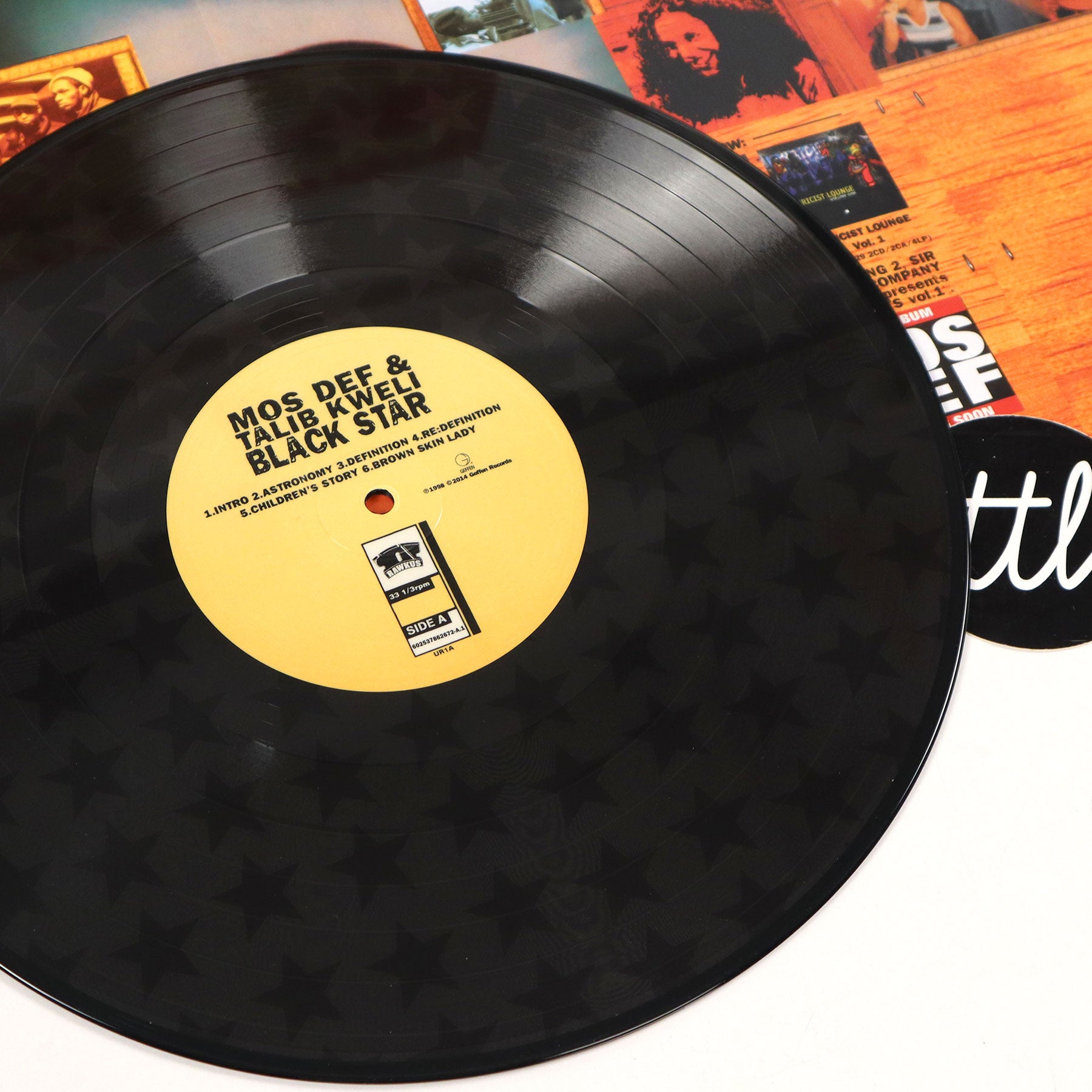 Limited Edition! Black Star's Classic Rap Vinyl LP: Mos Def & Talib Kweli