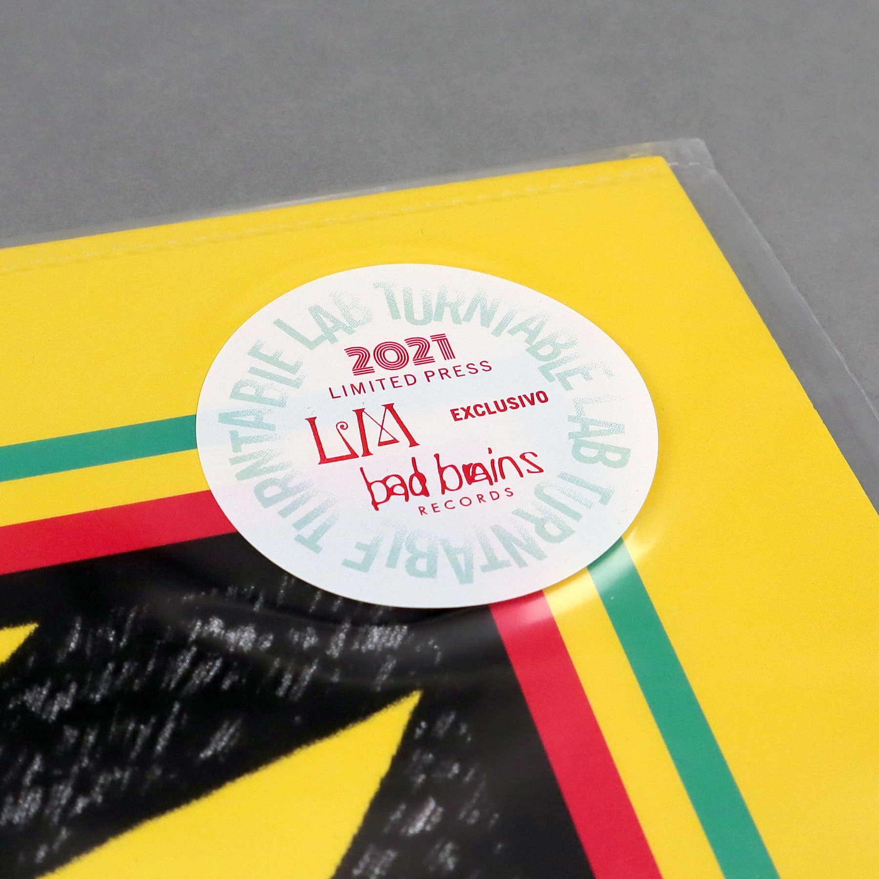 Bad Brains: Self-Titled Debut LP (Colored Vinyl) - Turntable Lab Exclusive, Limited to 800 Copies