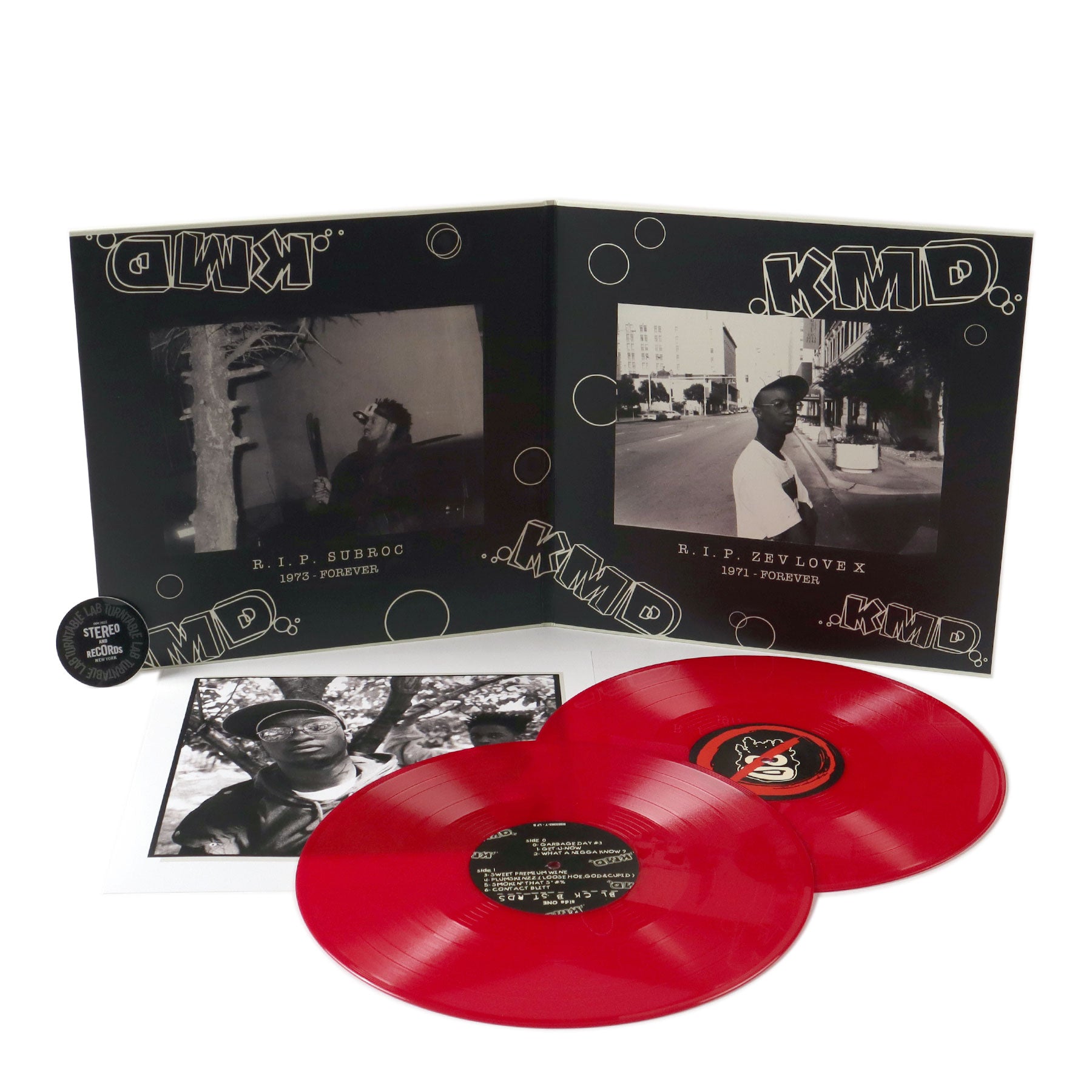Limited Edition KMD's Black Bastards 2LP Vinyl (Colored) by MF Doom - Grab Yours Now!