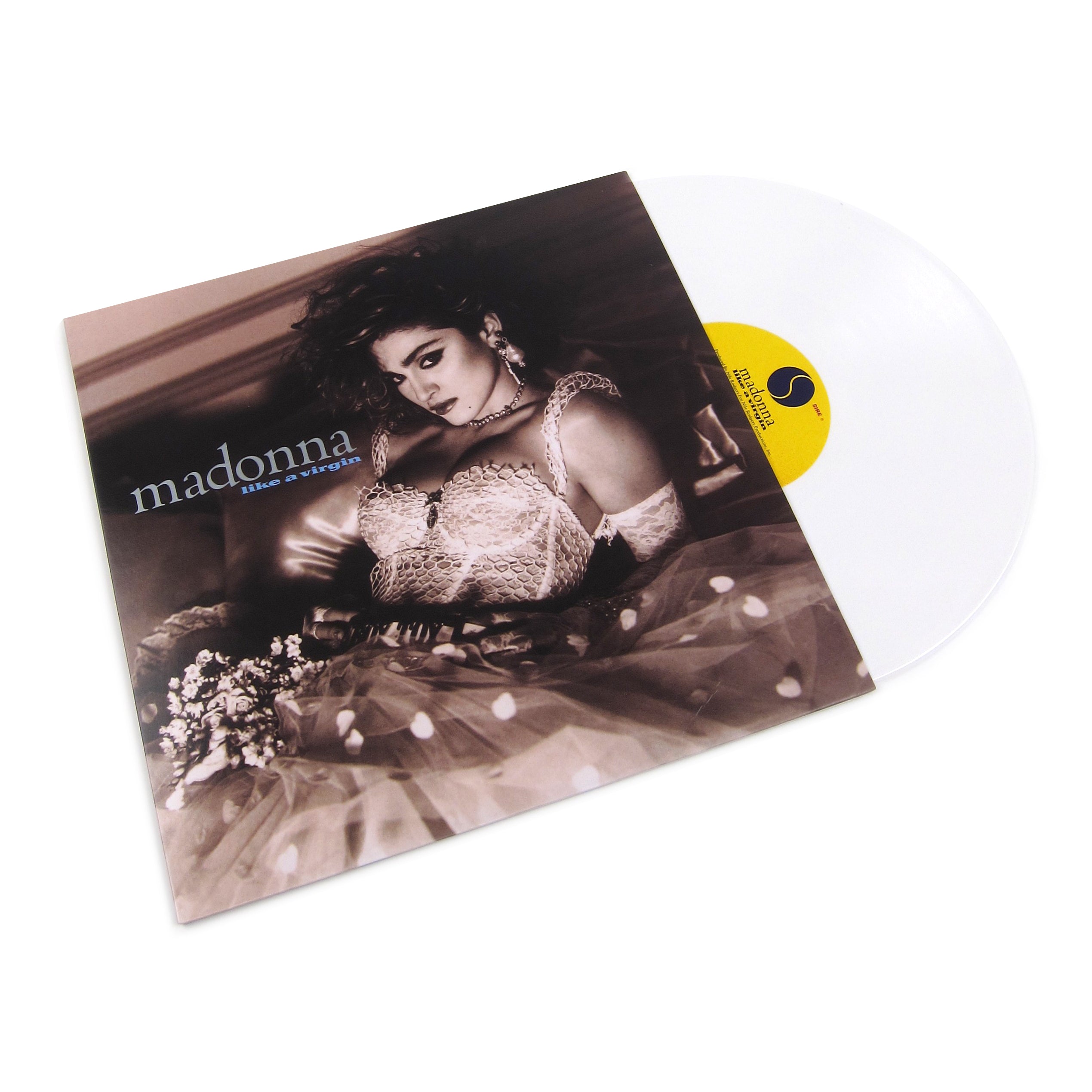 Limited Edition Madonna's 'Like A Virgin' White Vinyl LP - Back To The 80's!