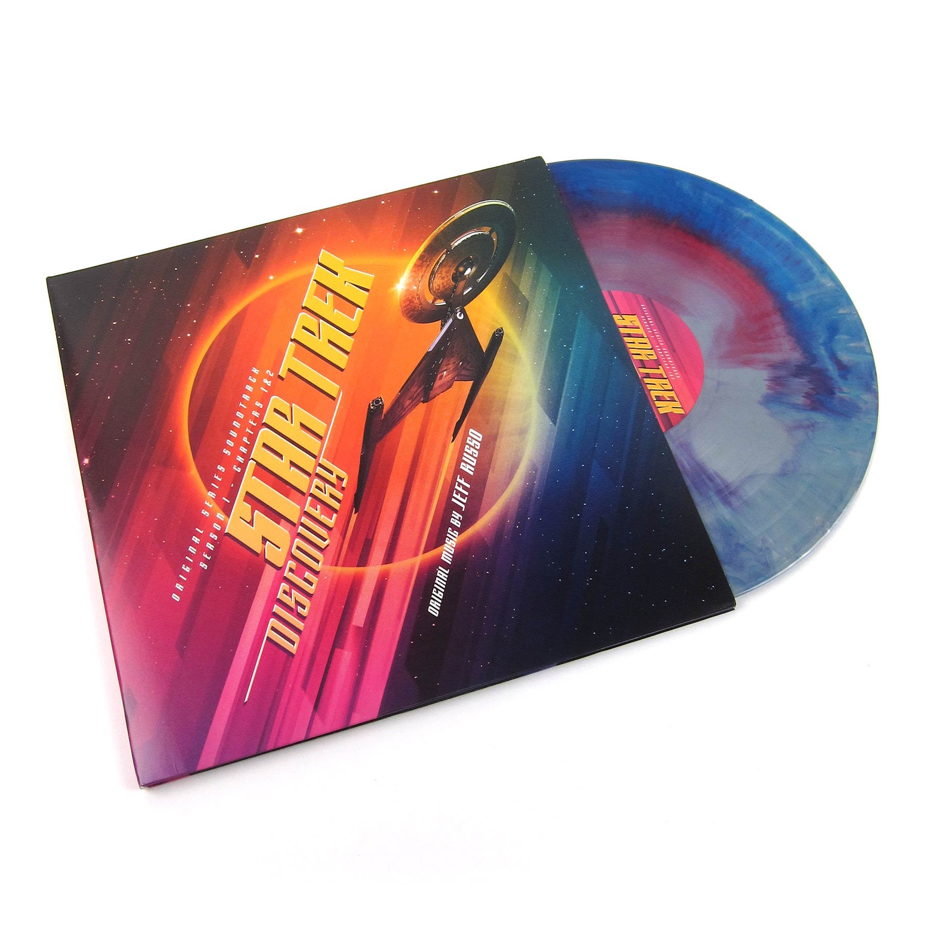 Limited Offer! Jeff Russo's Star Trek - Discovery 2LP Vinyl in Colored Intergalactic Design