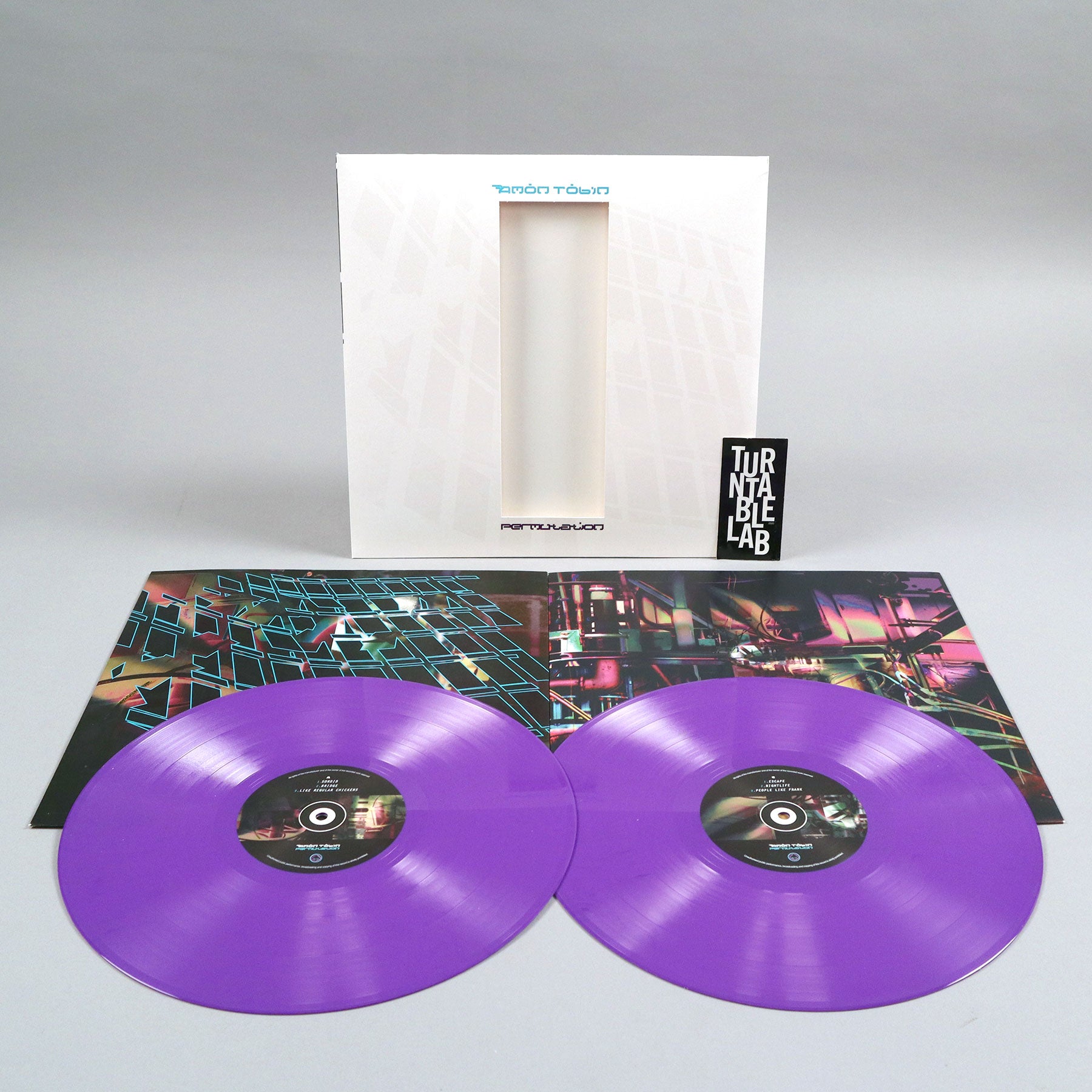 Amon Tobin's Permutation 25th Anniversary Purple Colored 2LP Vinyl - Turntable Lab Exclusive, 1 Per Customer