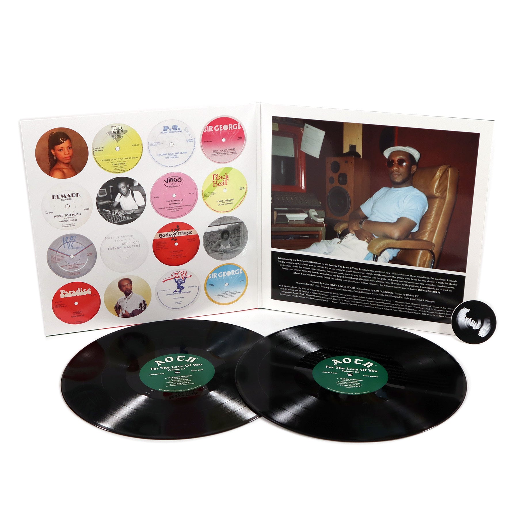 Hot! Athens Of The North: For The Love Of You (Lovers Rock) Vol. 2.1 Vinyl 2LP