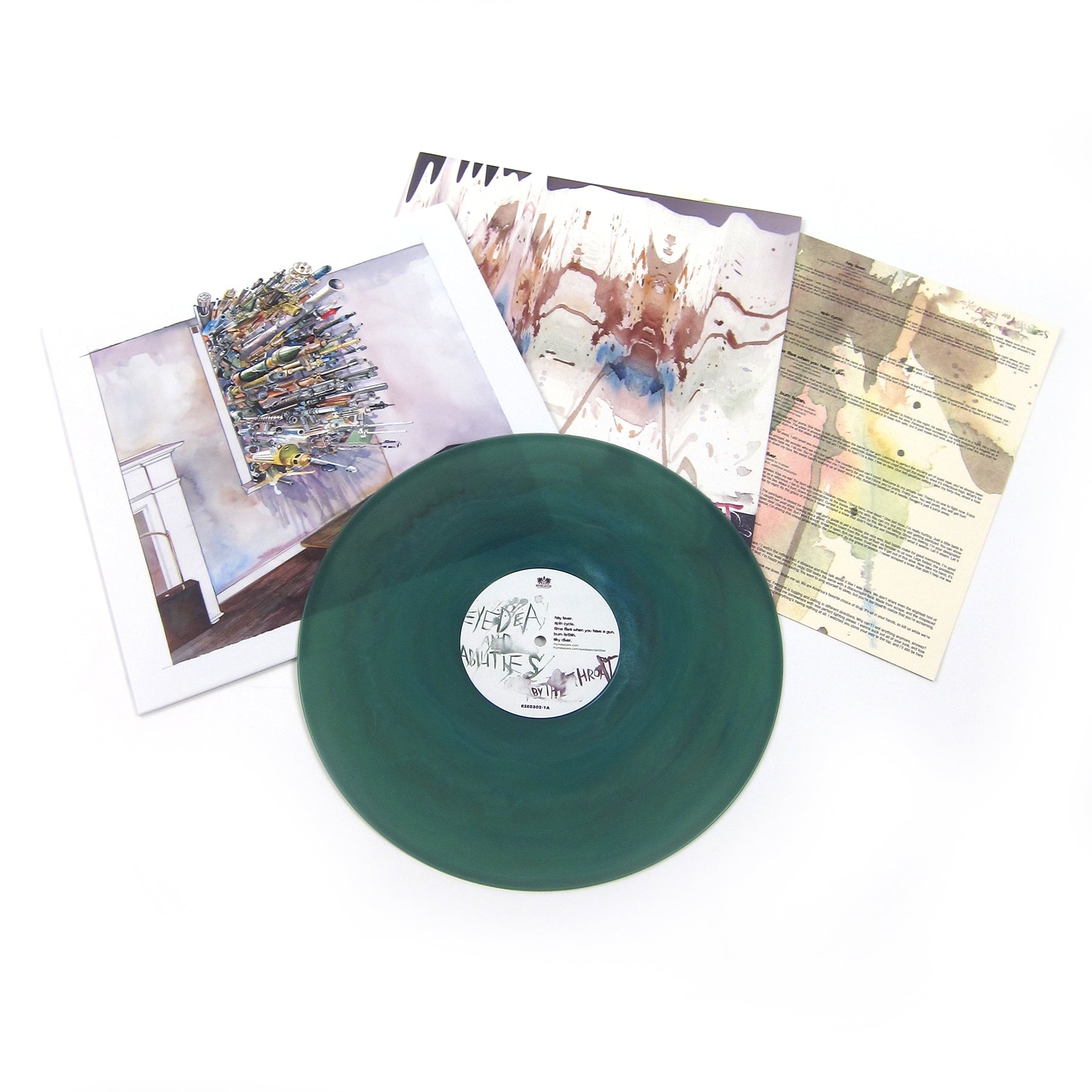 Eyedea & Abilities: By The Throat 10th Anniversary Colored Vinyl LP