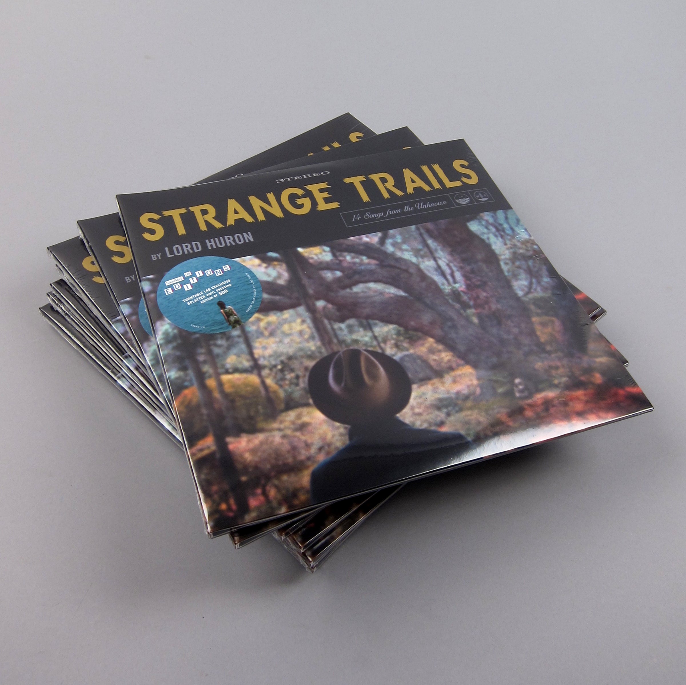 Exclusive Turntable Lab 2LP Vinyl: Lord Huron's Strange Trails in Splatter Colors