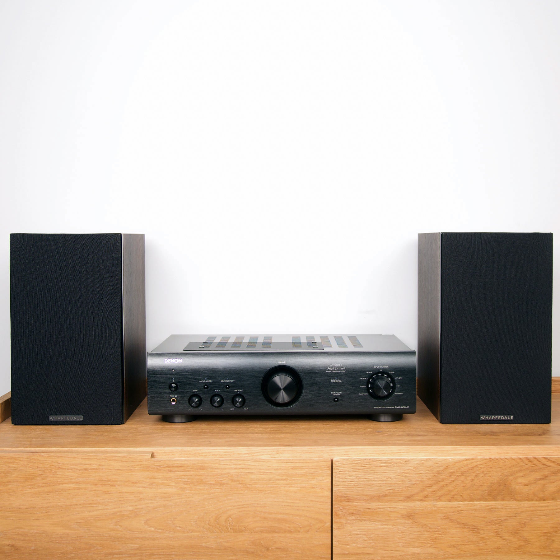 Denon PMA-600NE Amplifier + Wharfedale Diamond 12.1 Speakers Premium Package