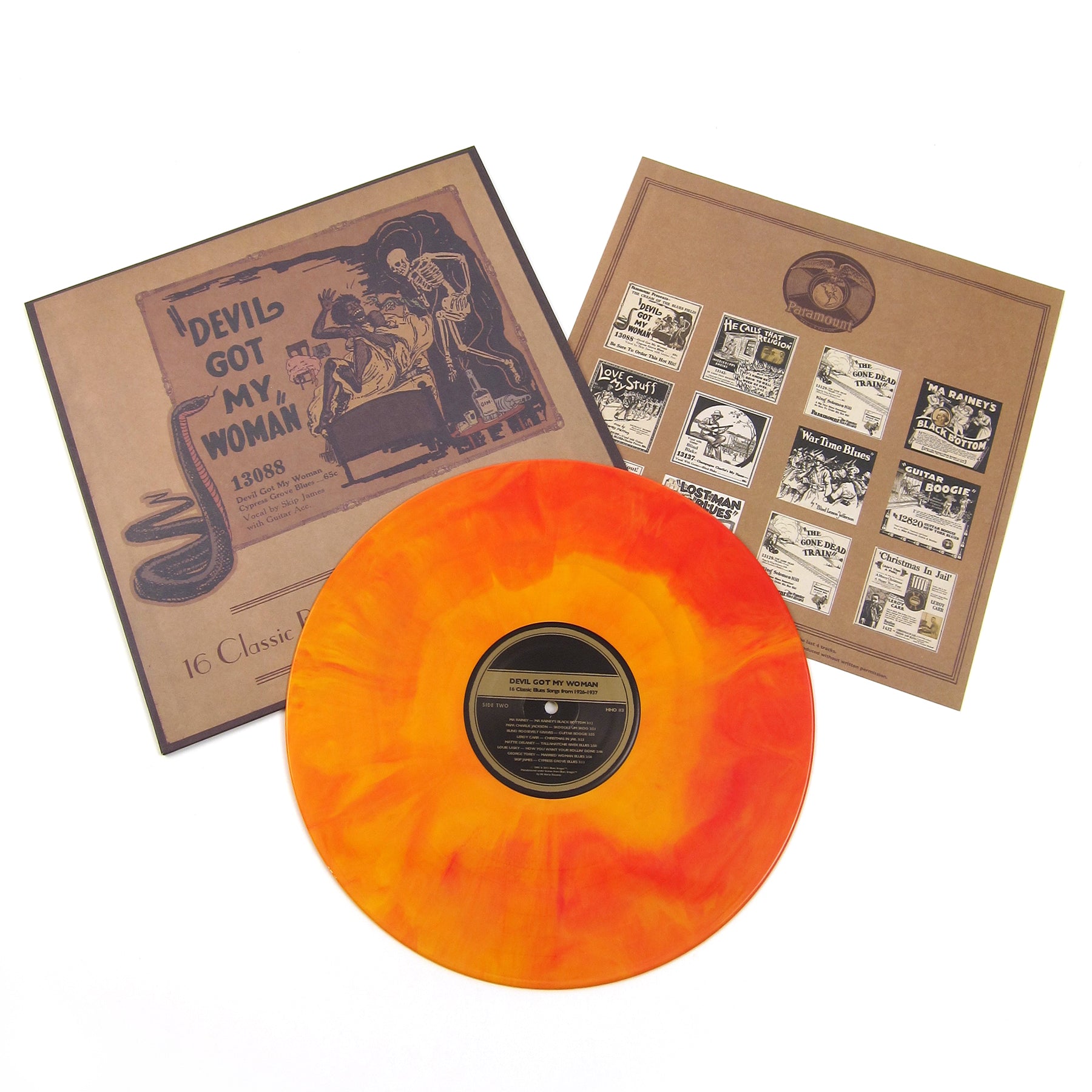 Limited Edition: 16 Classic Blues Songs from 1926 - 1937 on Colored Vinyl LP