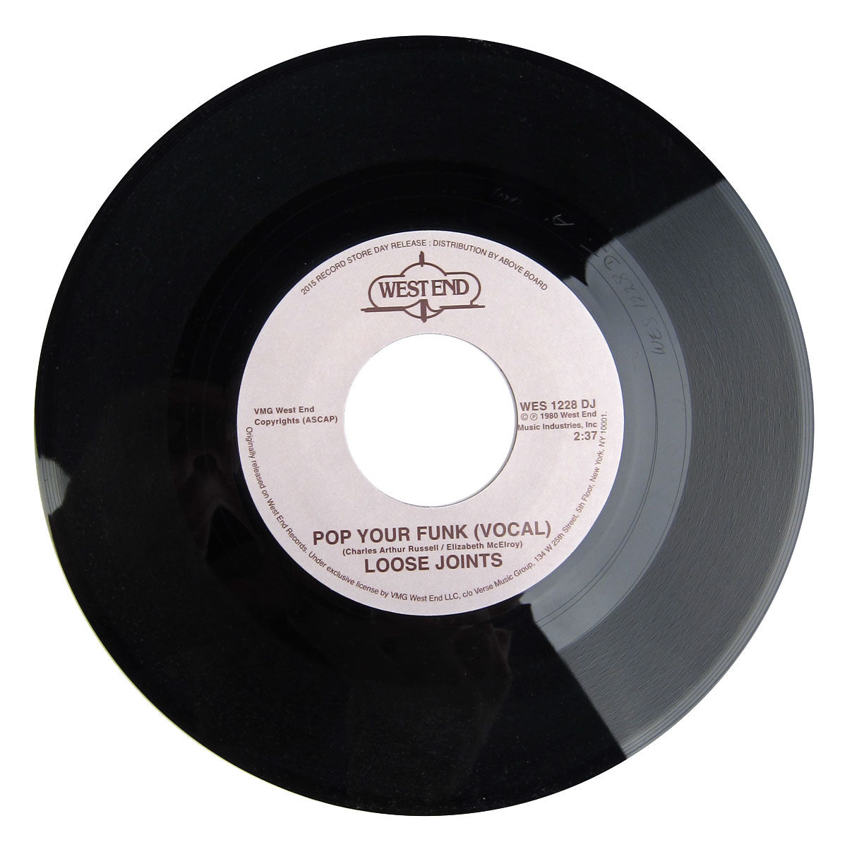 Limited Edition! Loose Joints 'Pop Your Funk' 7 - Inch Vinyl Record (Record Store Day 2015)