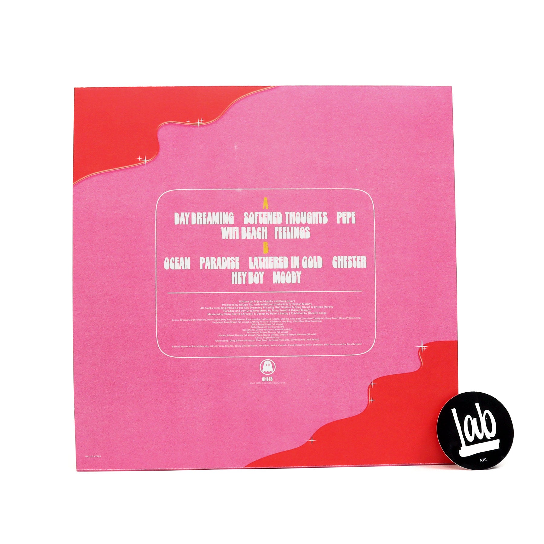 Brijean - Feelings: Indie Exclusive Colored Vinyl LP - Limited Edition