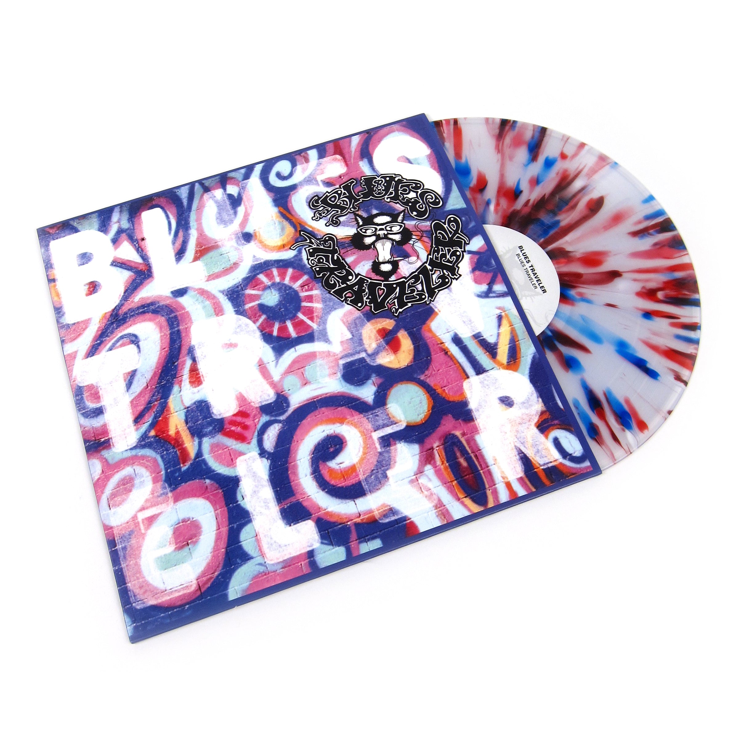 Blues Traveler Self - Titled 2LP Vinyl in Colored Paint Splatter