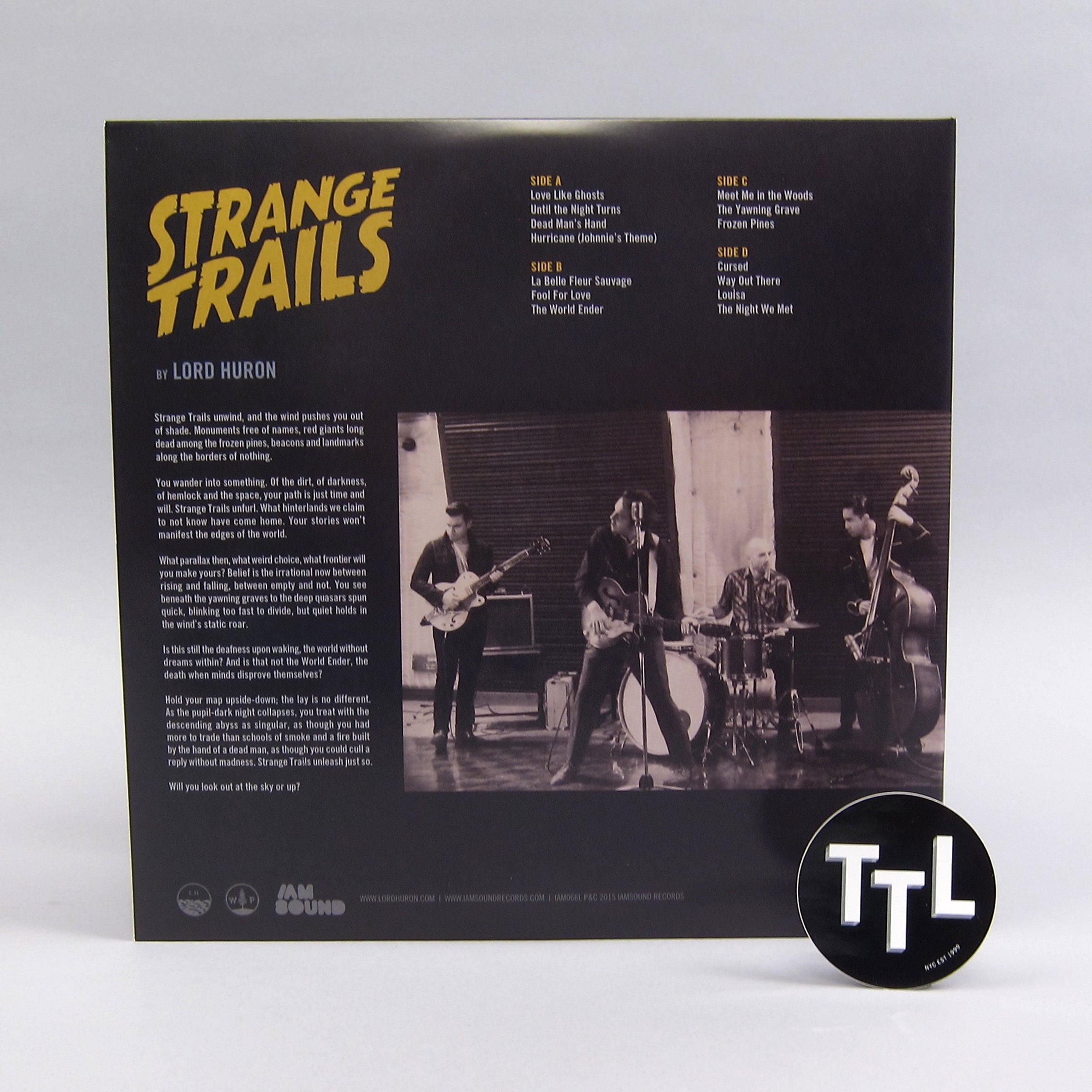 Exclusive Turntable Lab 2LP Vinyl: Lord Huron's Strange Trails in Splatter Colors