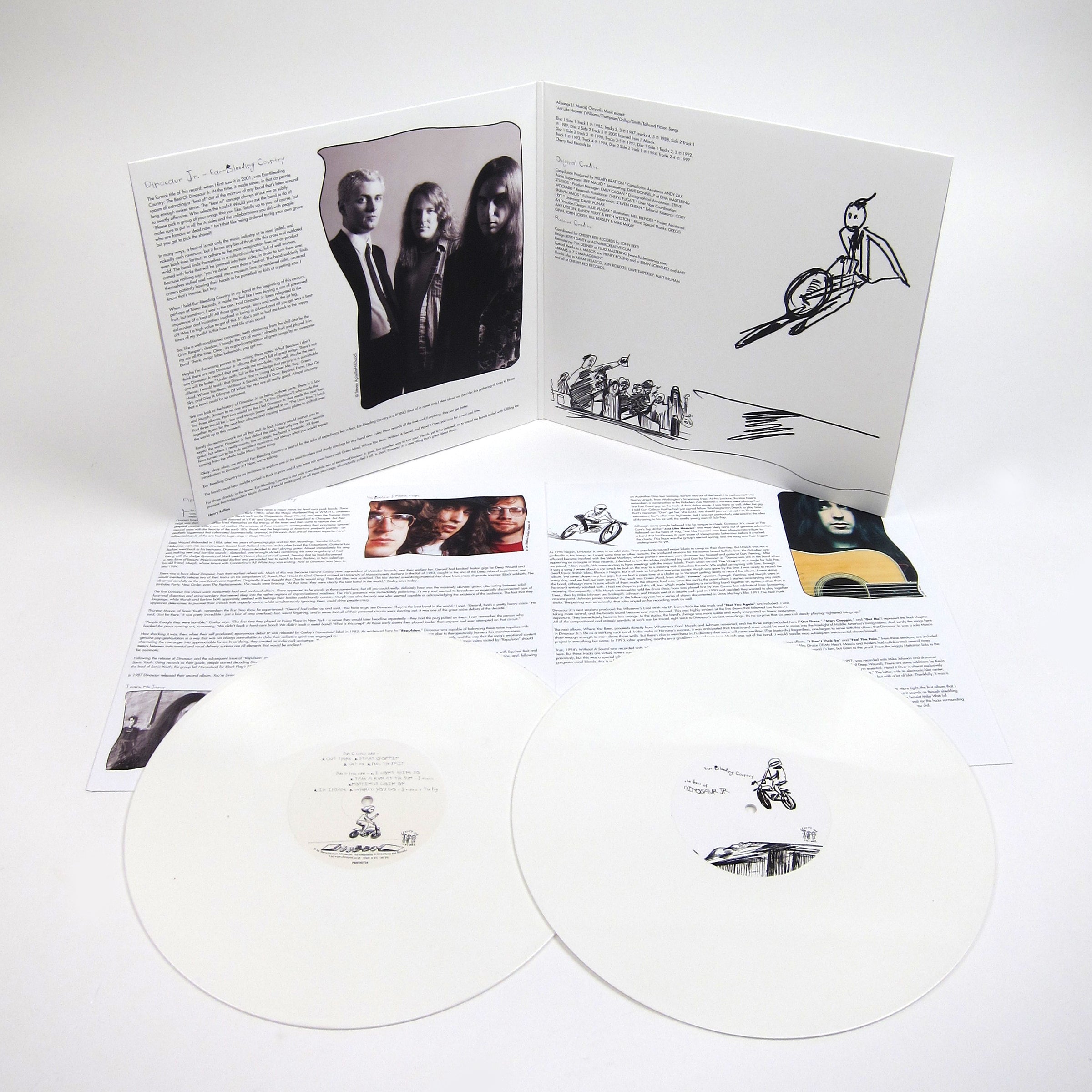 Dinosaur Jr.: Ear - Bleeding Country Best Of 2LP Colored White Vinyl