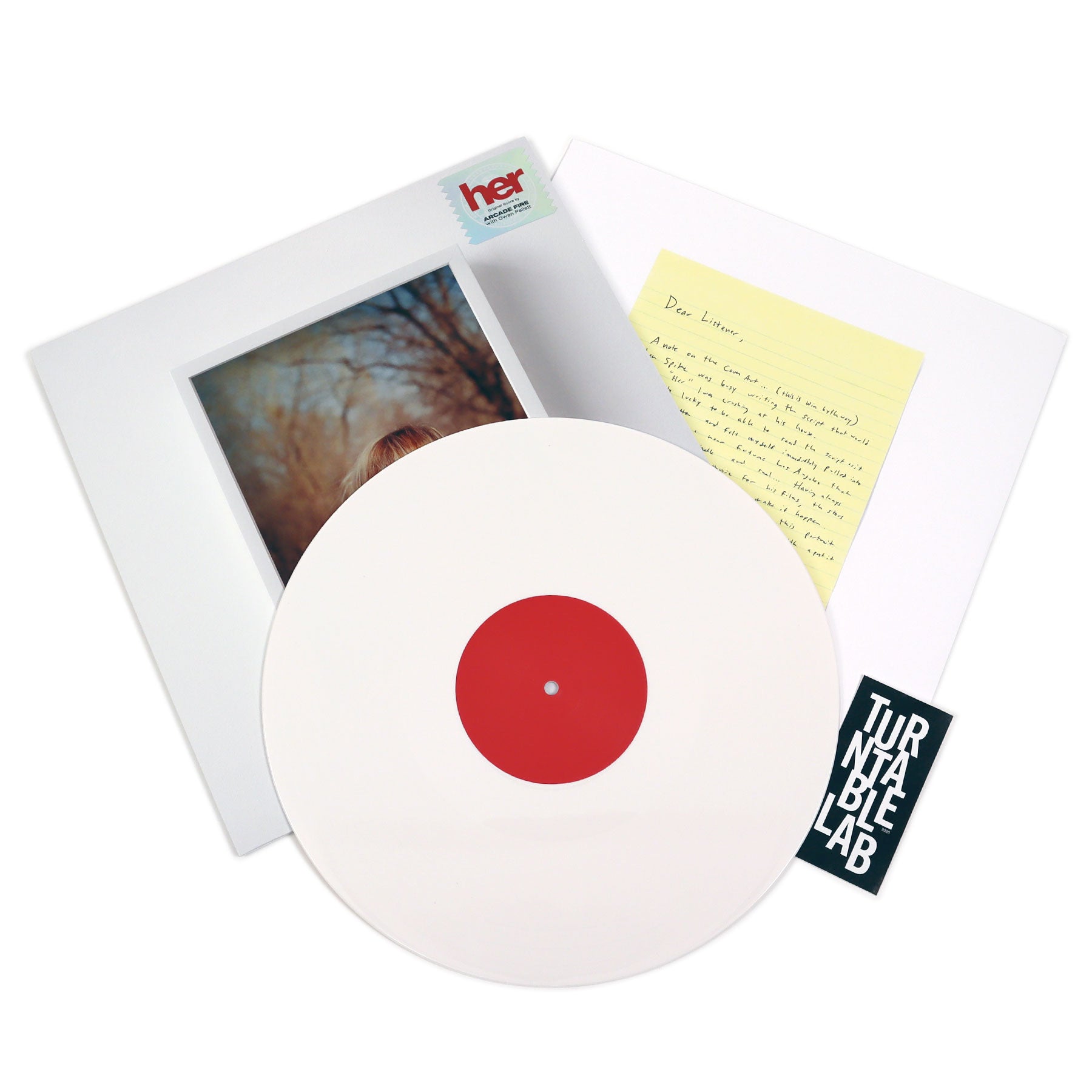 Arcade Fire & Owen Pallett: Her Score - 180g White Colored Vinyl LP Limited Edition