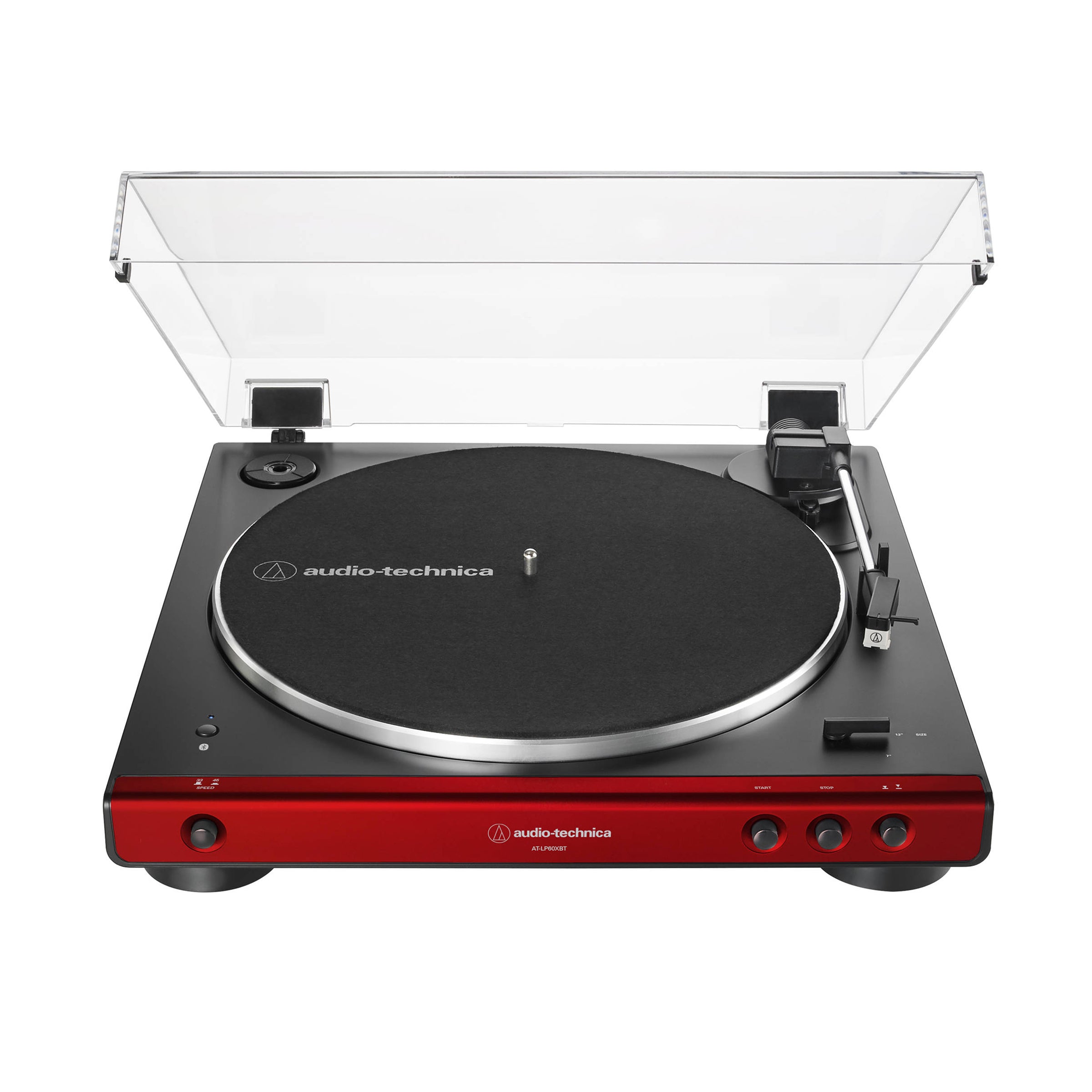 Hot Deal! Audio-Technica AT-LP60XBT-RD Automatic Bluetooth Turntable in Red/Black