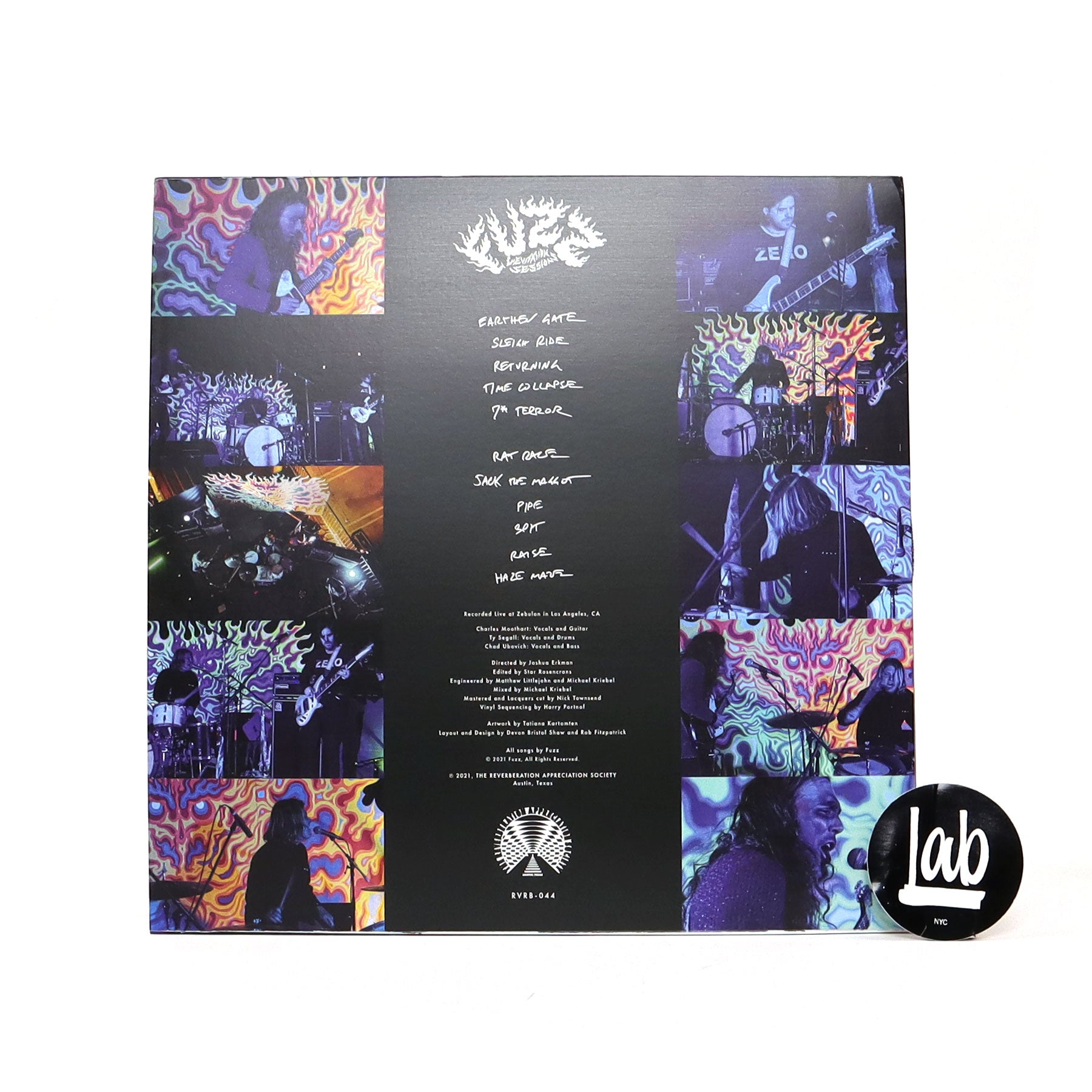 Indie Exclusive Fuzz: Levitation Sessions Colored Vinyl LP - Limited Edition!