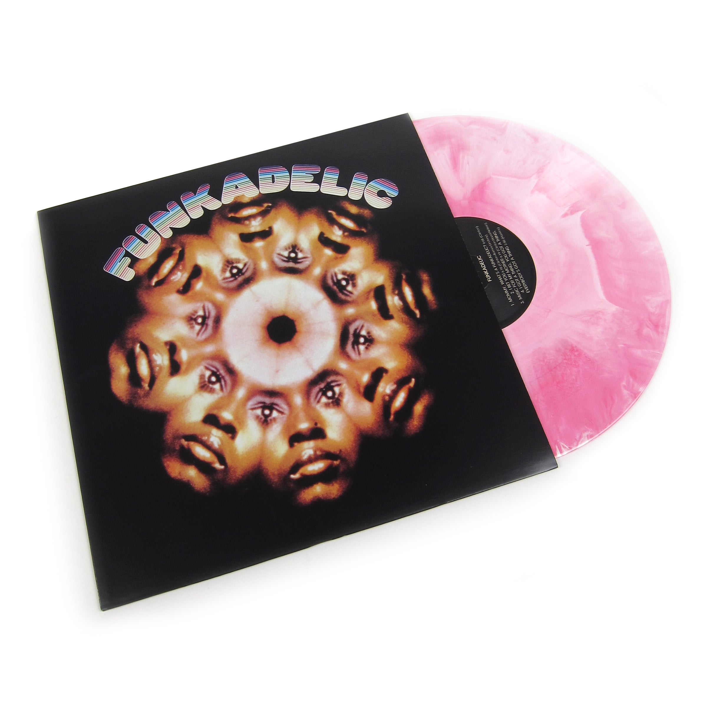 Funkadelic's Debut Album: Clear & Red Starburst Vinyl LP