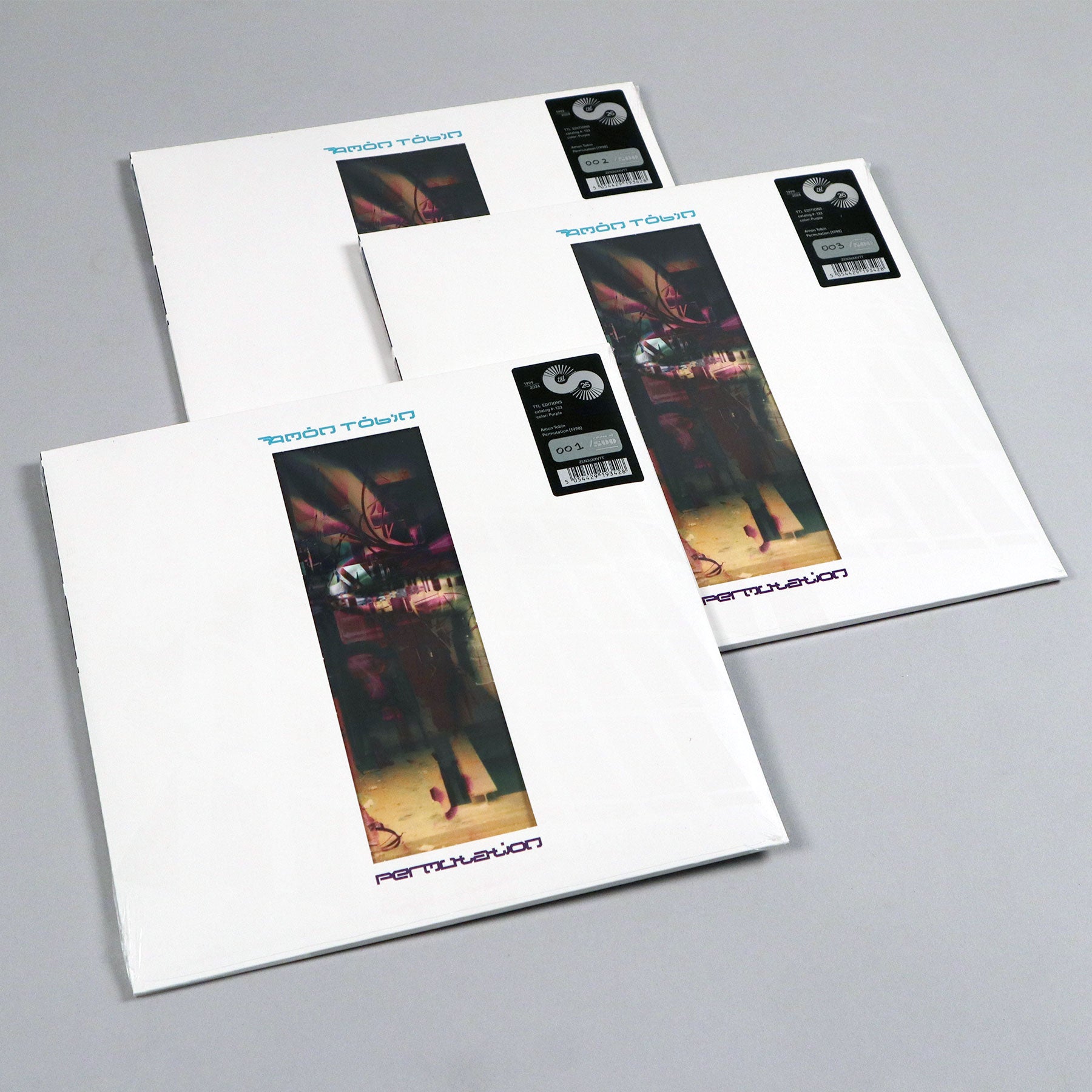 Amon Tobin's Permutation 25th Anniversary Purple Colored 2LP Vinyl - Turntable Lab Exclusive, 1 Per Customer