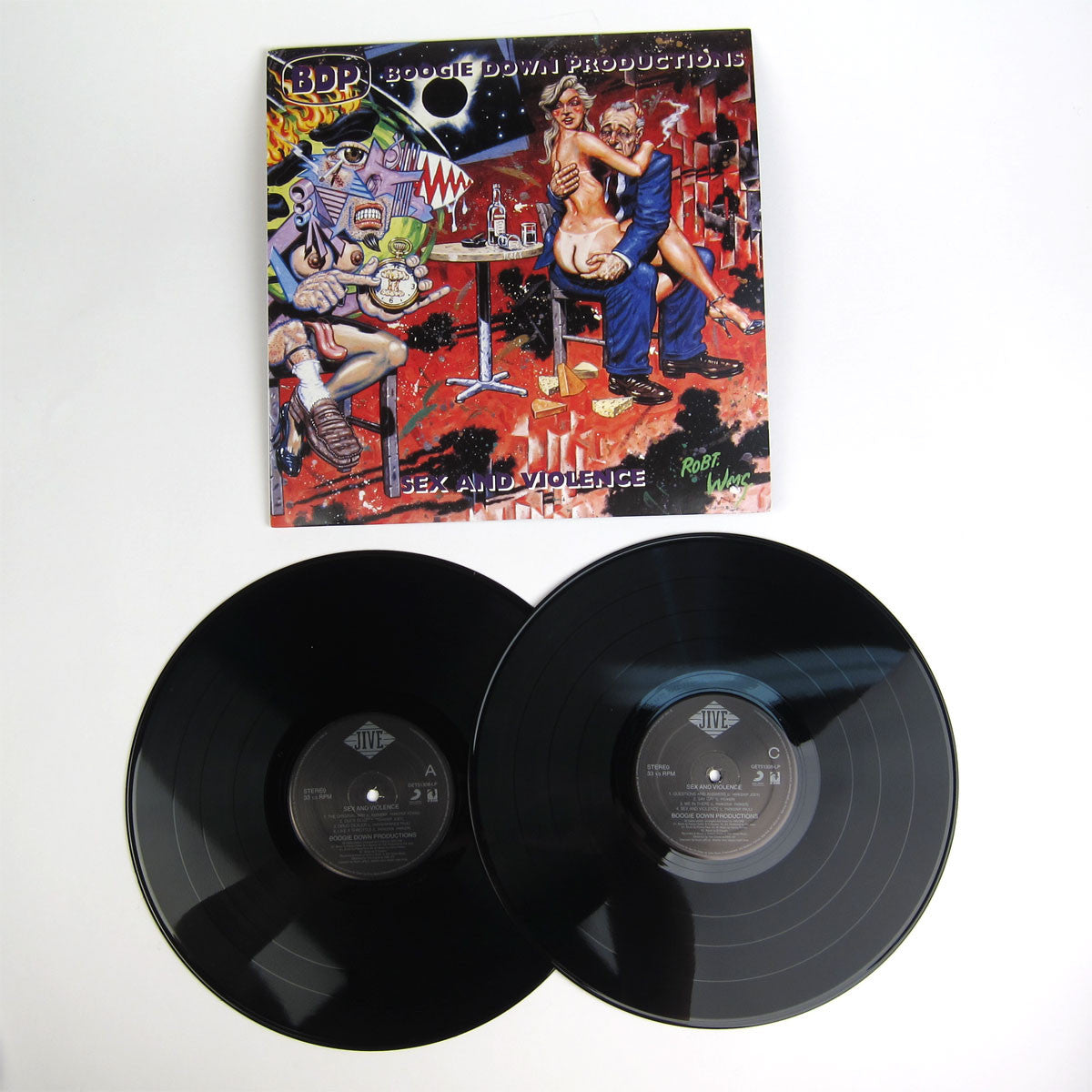 Limited Offer! Boogie Down Productions' Sex & Violence 2LP Vinyl Album