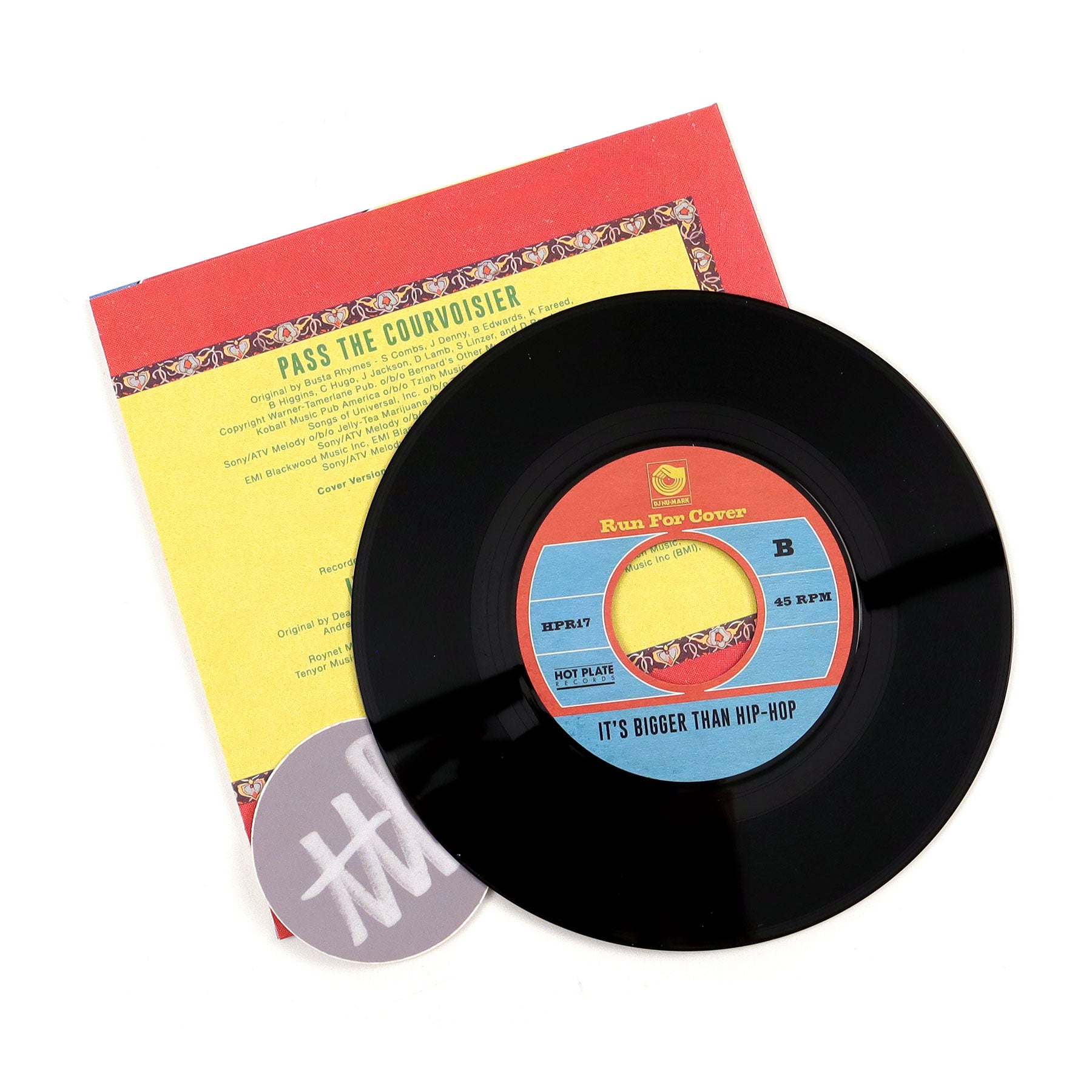 DJ Nu-Mark: Pass The Courvoisier / It's Bigger Than Hip Hop 7" Vinyl - Must - Have Cover Collection