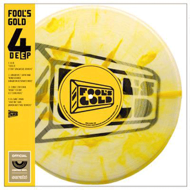 Fool's Gold 4-Year Anniversary: Limited Edition Serato Pressing Vinyl + Slipmats Set