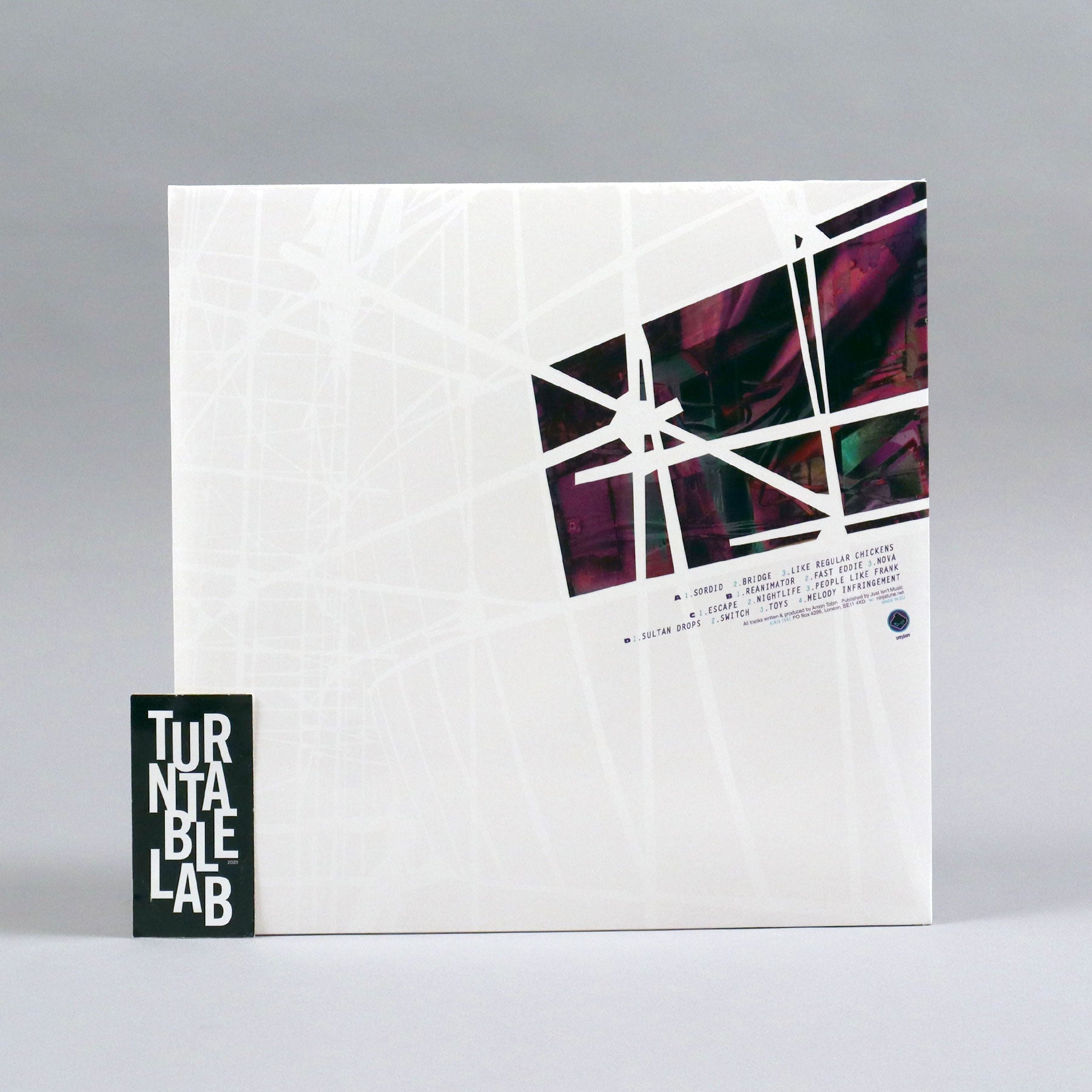 Amon Tobin's Permutation 25th Anniversary Purple Colored 2LP Vinyl - Turntable Lab Exclusive, 1 Per Customer